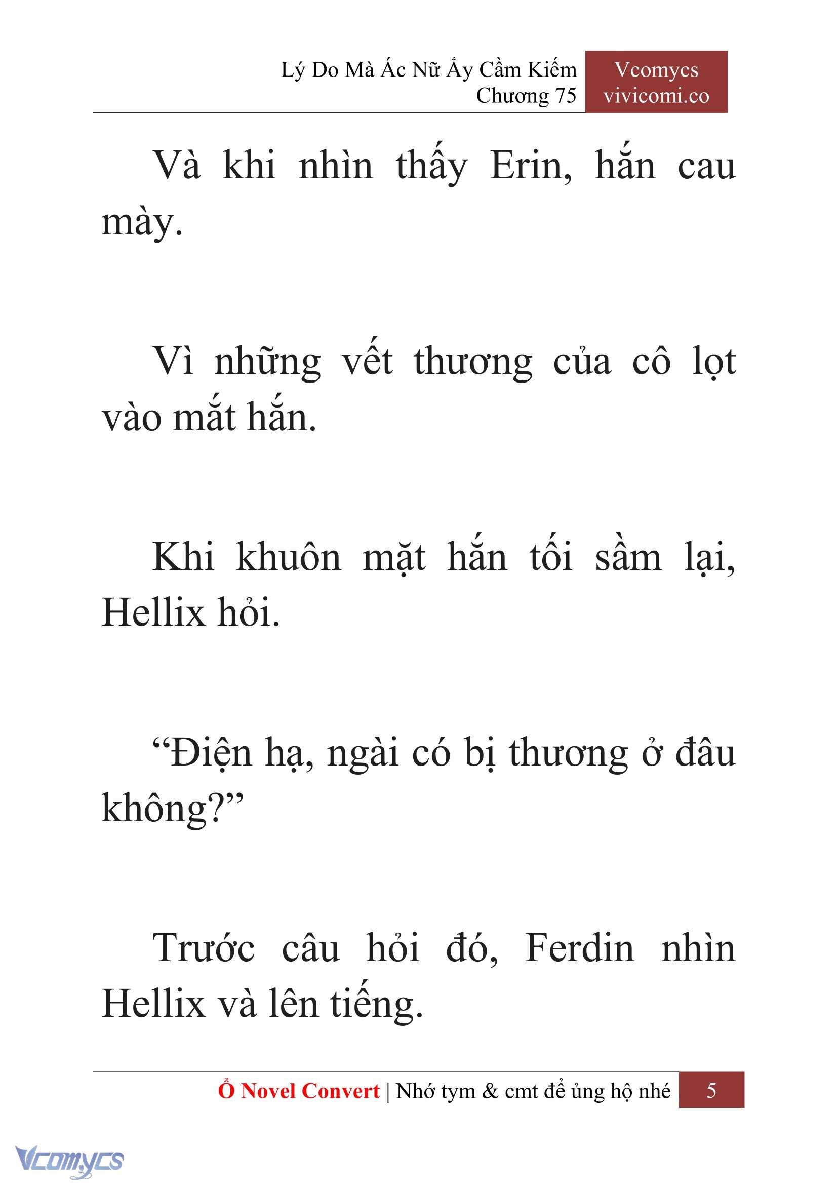 [Novel] Lý Do Mà Ác Nữ Ấy Cầm Kiếm Chapter 75 - Trang 8