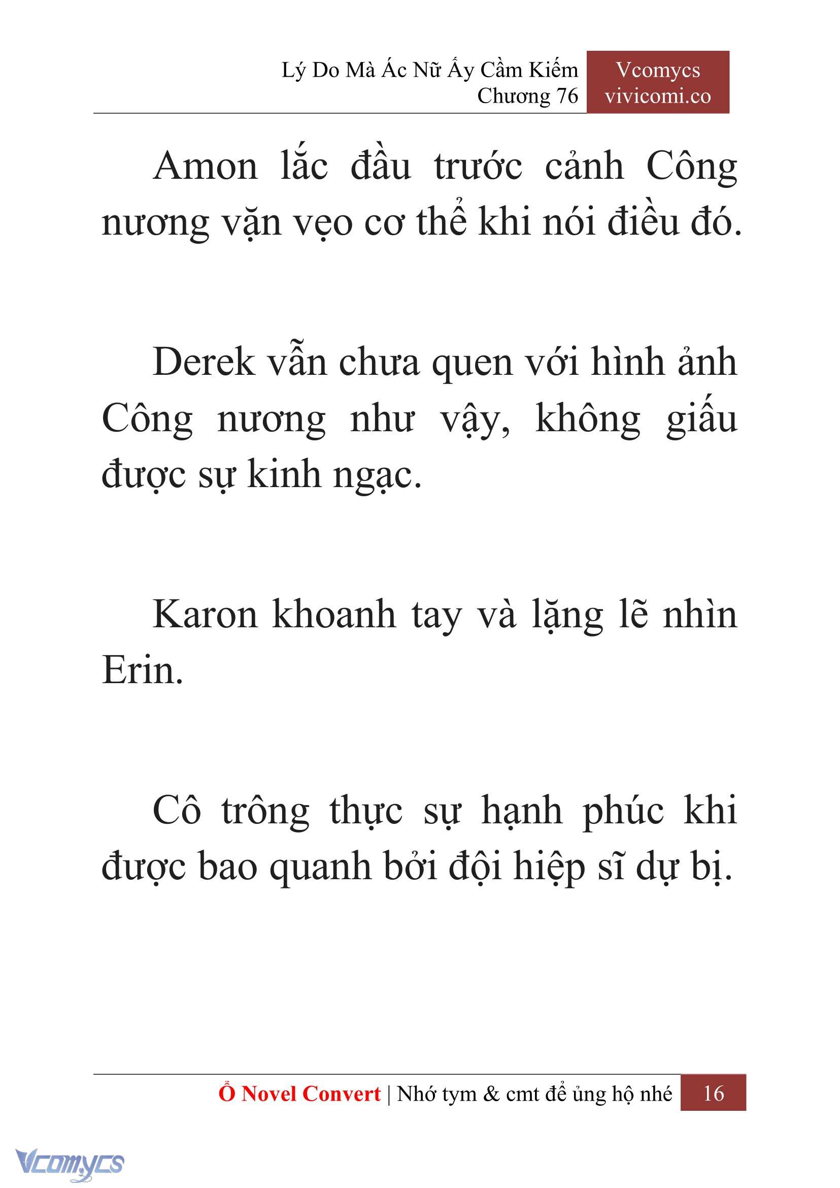 [Novel] Lý Do Mà Ác Nữ Ấy Cầm Kiếm Chapter 76 - Trang 19