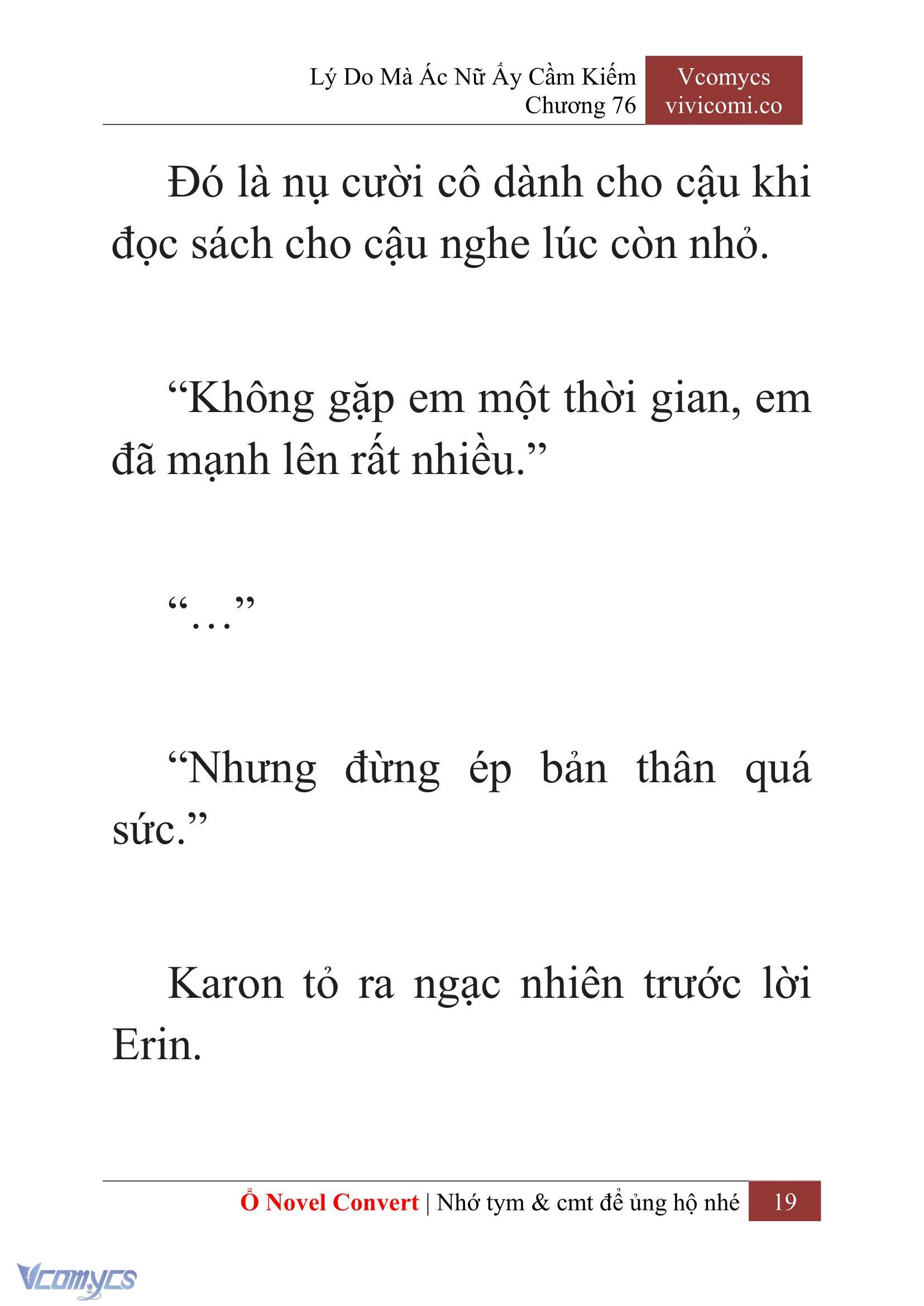 [Novel] Lý Do Mà Ác Nữ Ấy Cầm Kiếm Chapter 76 - Trang 22