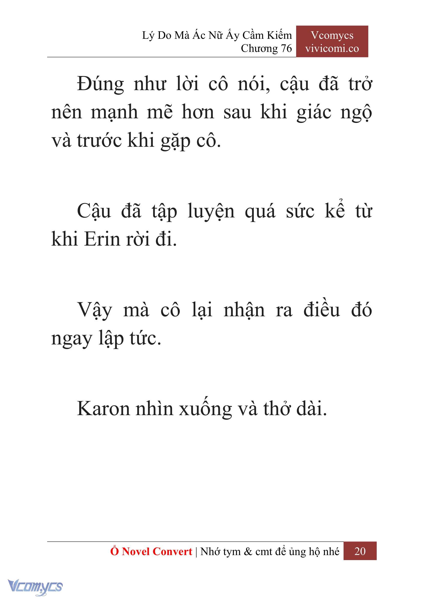 [Novel] Lý Do Mà Ác Nữ Ấy Cầm Kiếm Chapter 76 - Trang 23