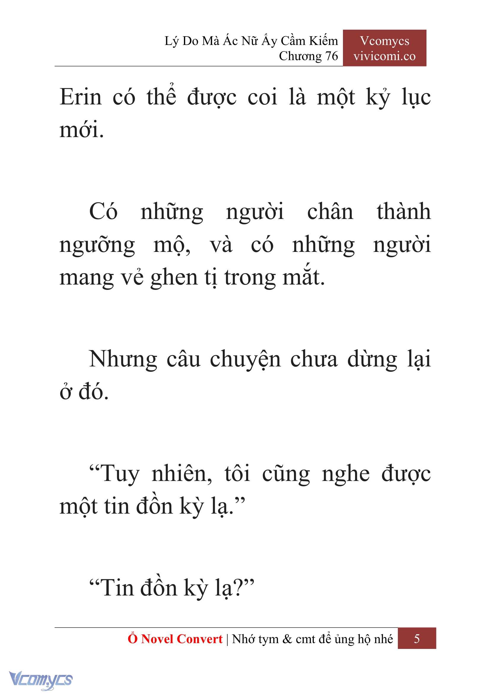 [Novel] Lý Do Mà Ác Nữ Ấy Cầm Kiếm Chapter 76 - Trang 8