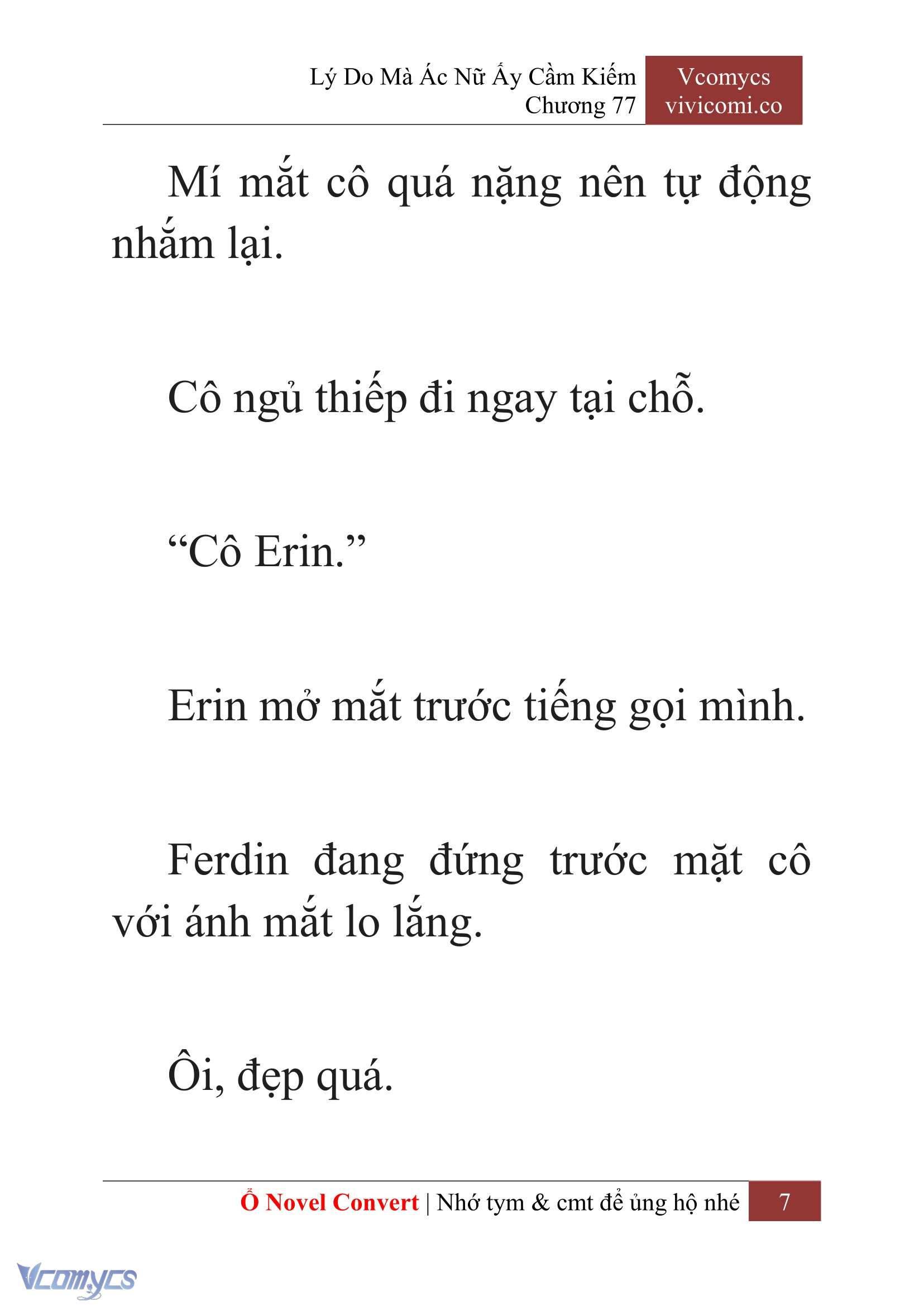 [Novel] Lý Do Mà Ác Nữ Ấy Cầm Kiếm Chapter 77 - Trang 10