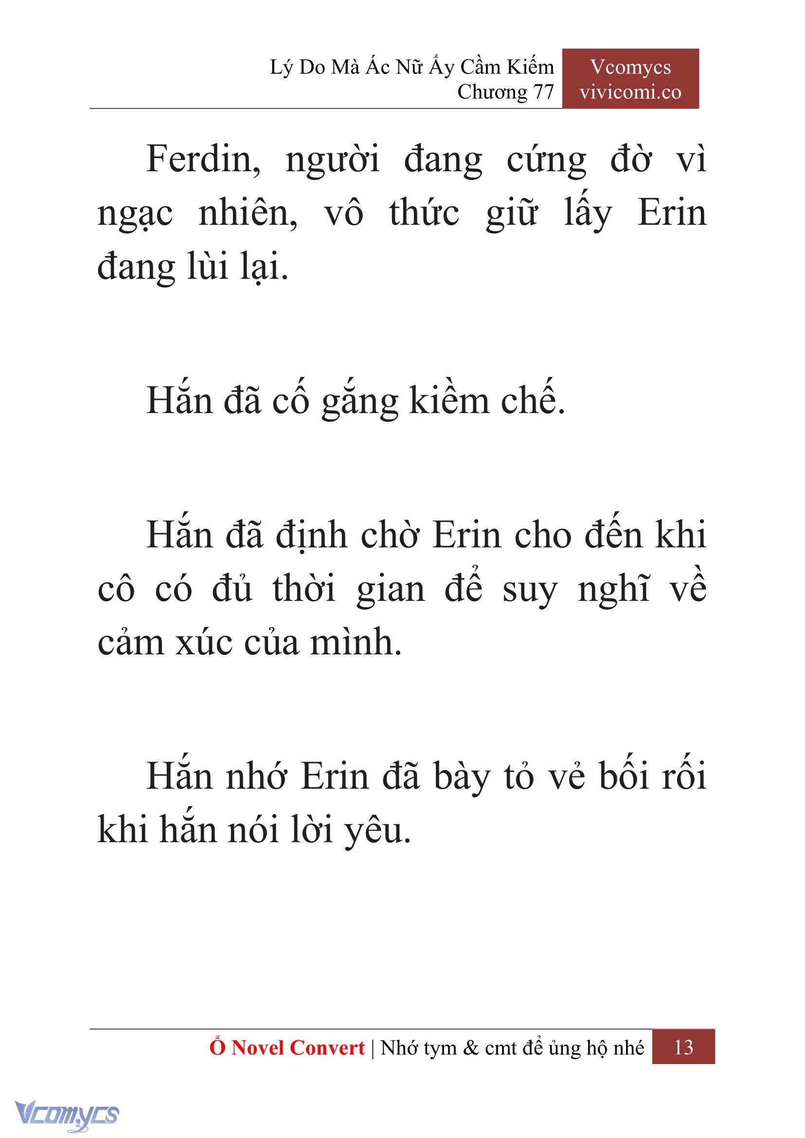 [Novel] Lý Do Mà Ác Nữ Ấy Cầm Kiếm Chapter 77 - Trang 16