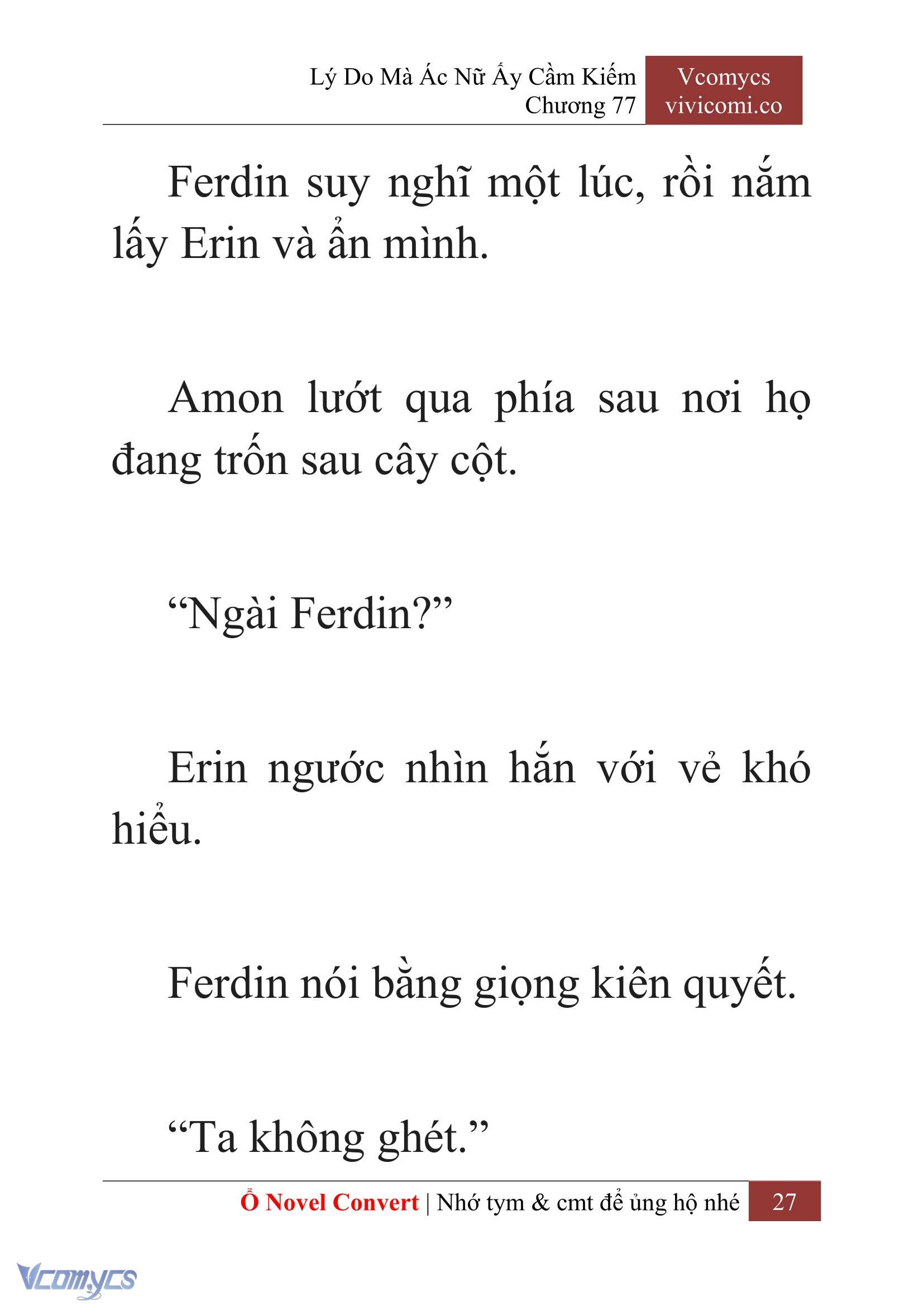 [Novel] Lý Do Mà Ác Nữ Ấy Cầm Kiếm Chapter 77 - Trang 30