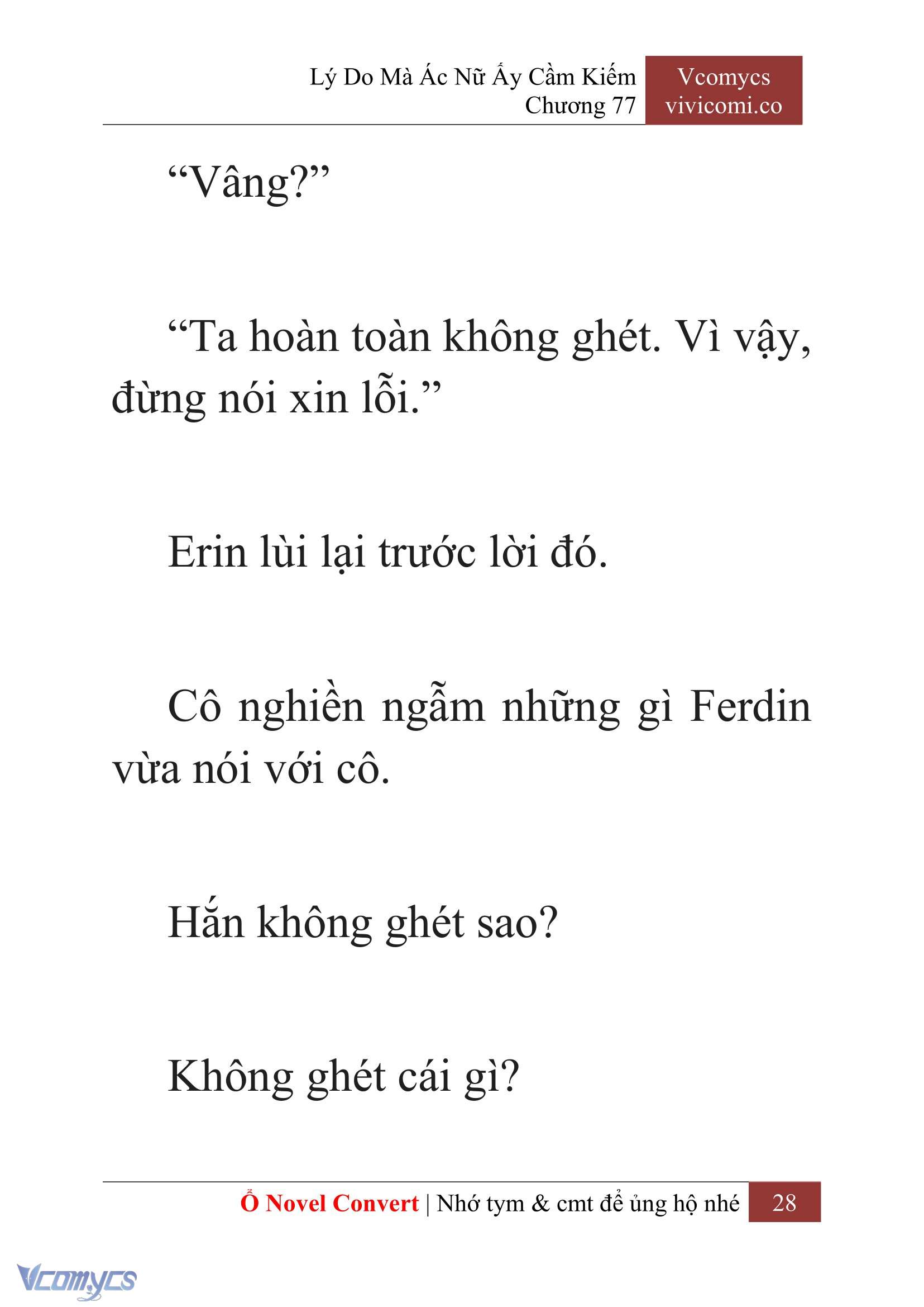 [Novel] Lý Do Mà Ác Nữ Ấy Cầm Kiếm Chapter 77 - Trang 31