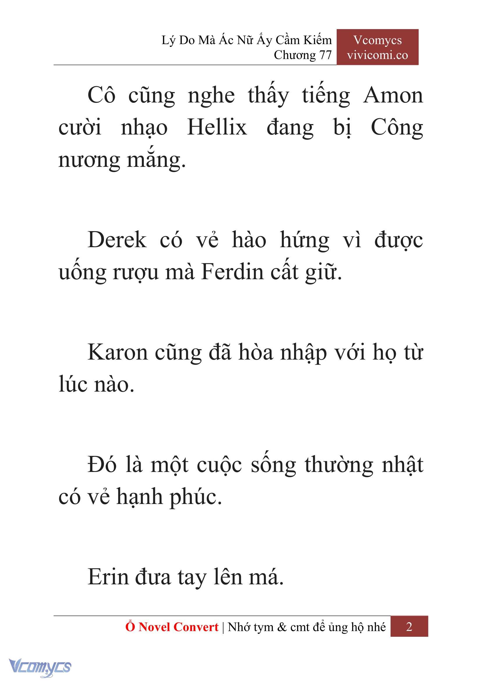 [Novel] Lý Do Mà Ác Nữ Ấy Cầm Kiếm Chapter 77 - Trang 5