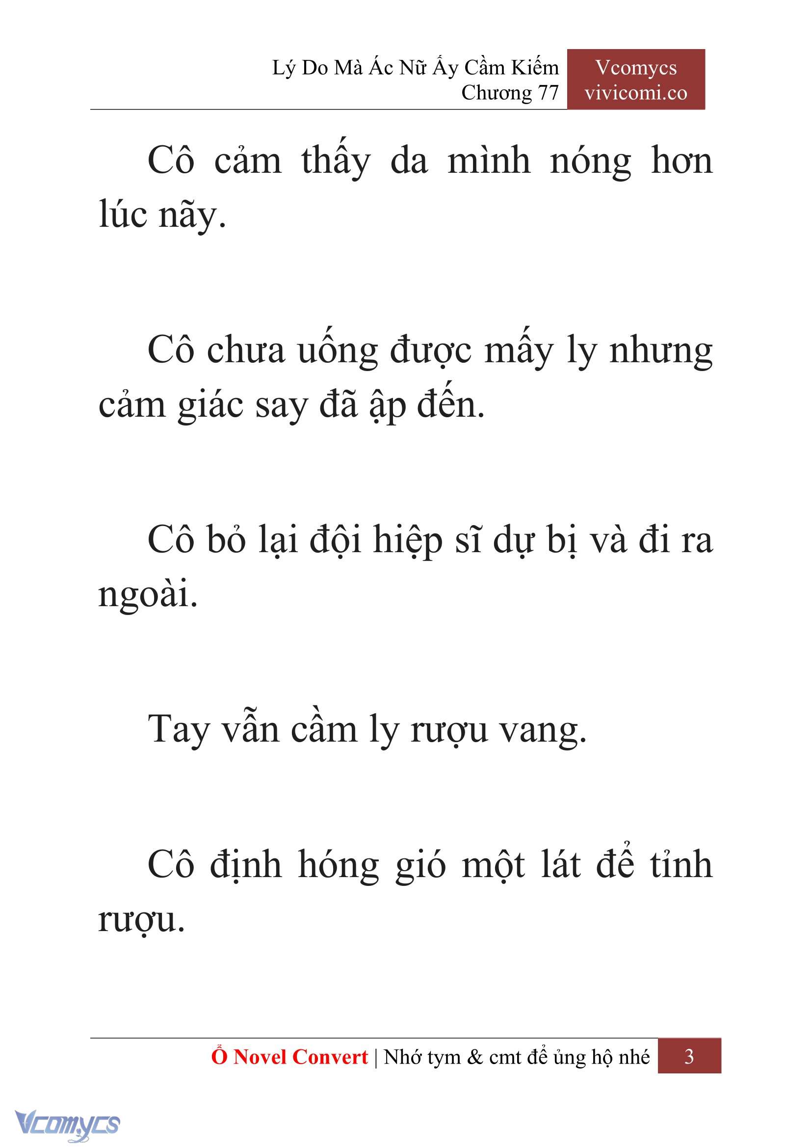 [Novel] Lý Do Mà Ác Nữ Ấy Cầm Kiếm Chapter 77 - Trang 6
