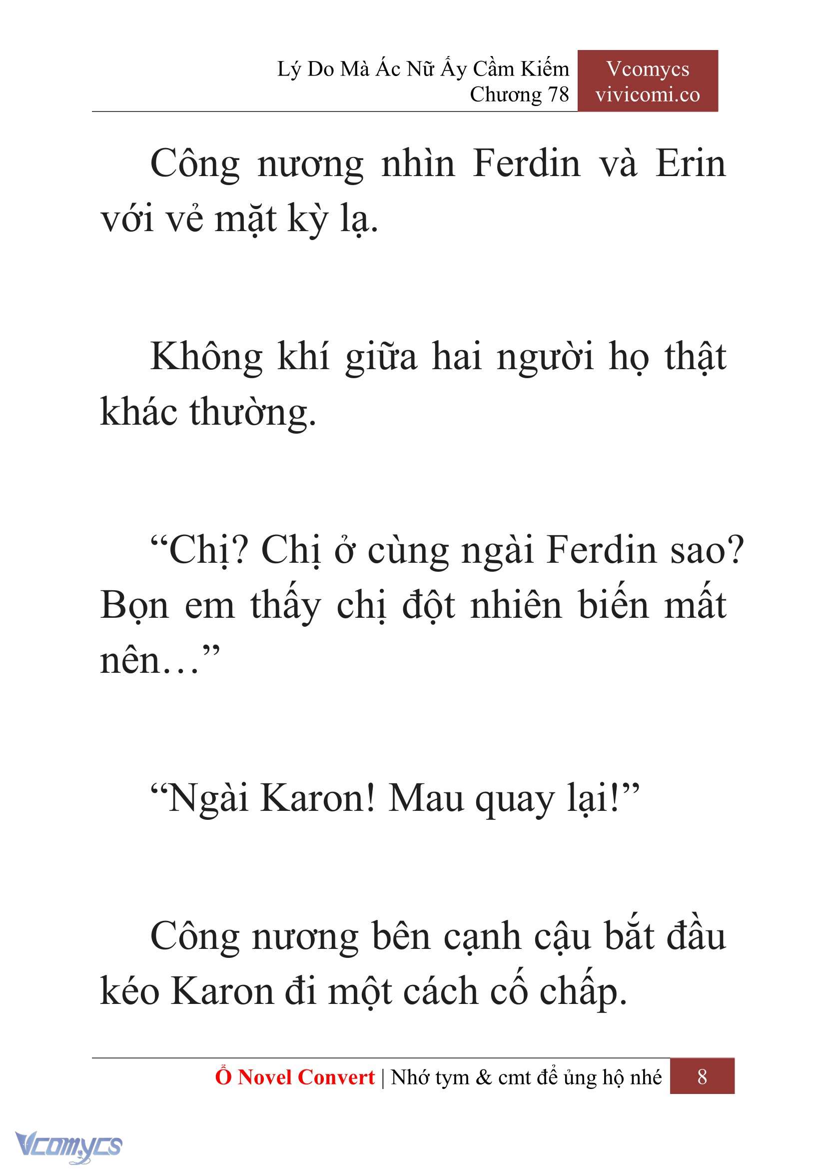 [Novel] Lý Do Mà Ác Nữ Ấy Cầm Kiếm Chapter 78 - Trang 11
