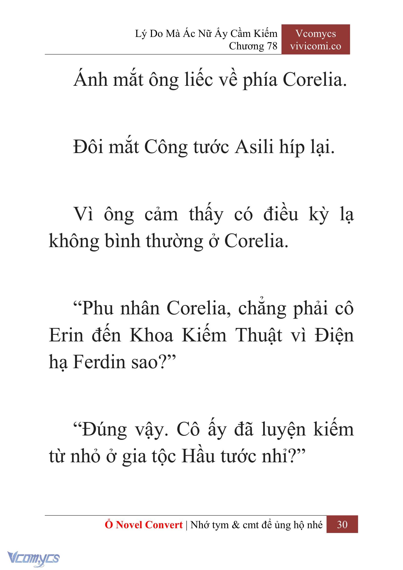 [Novel] Lý Do Mà Ác Nữ Ấy Cầm Kiếm Chapter 78 - Trang 33