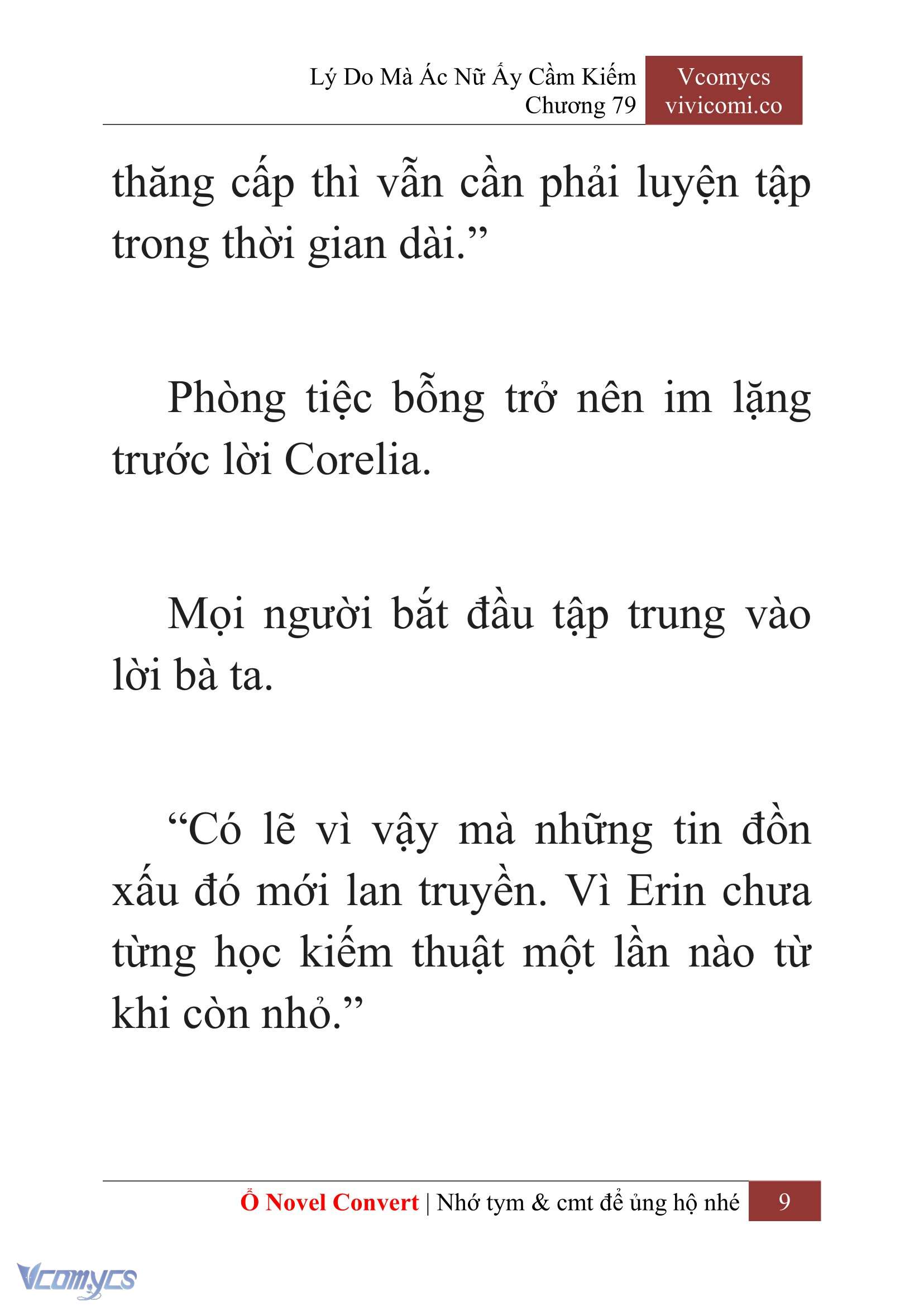 [Novel] Lý Do Mà Ác Nữ Ấy Cầm Kiếm Chapter 79 - Trang 12