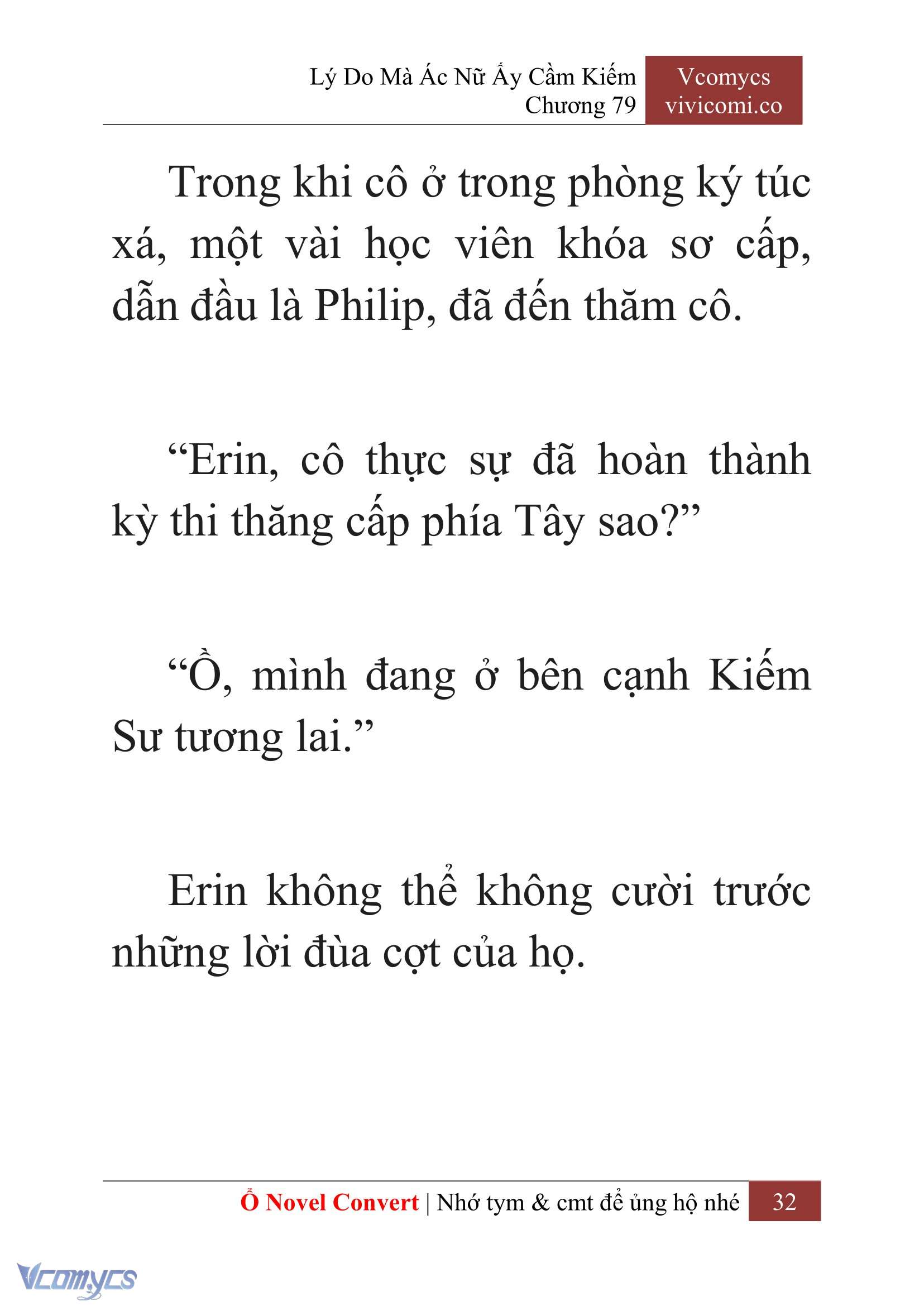 [Novel] Lý Do Mà Ác Nữ Ấy Cầm Kiếm Chapter 79 - Trang 35