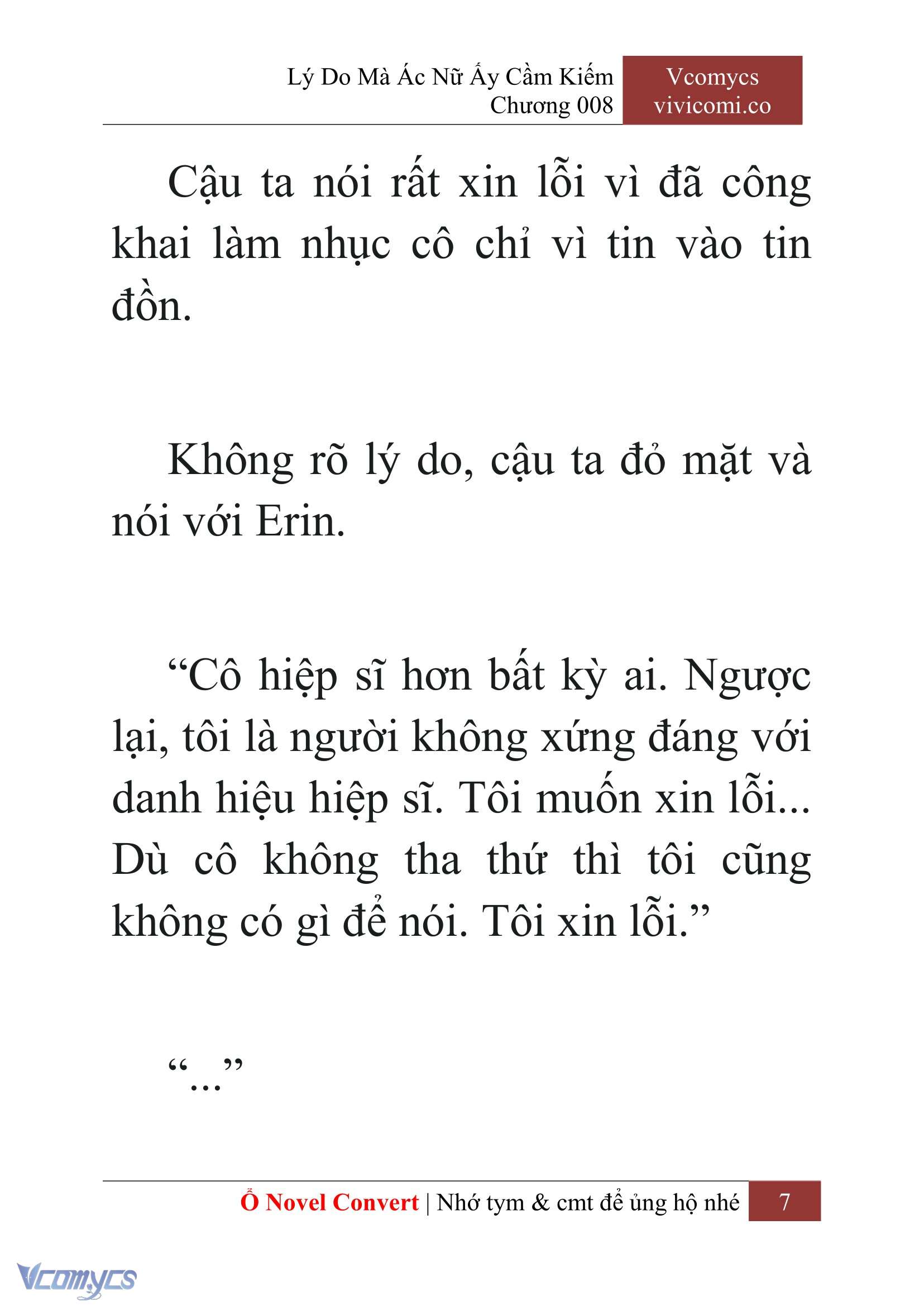 [Novel] Lý Do Mà Ác Nữ Ấy Cầm Kiếm Chapter 8 - Trang 10