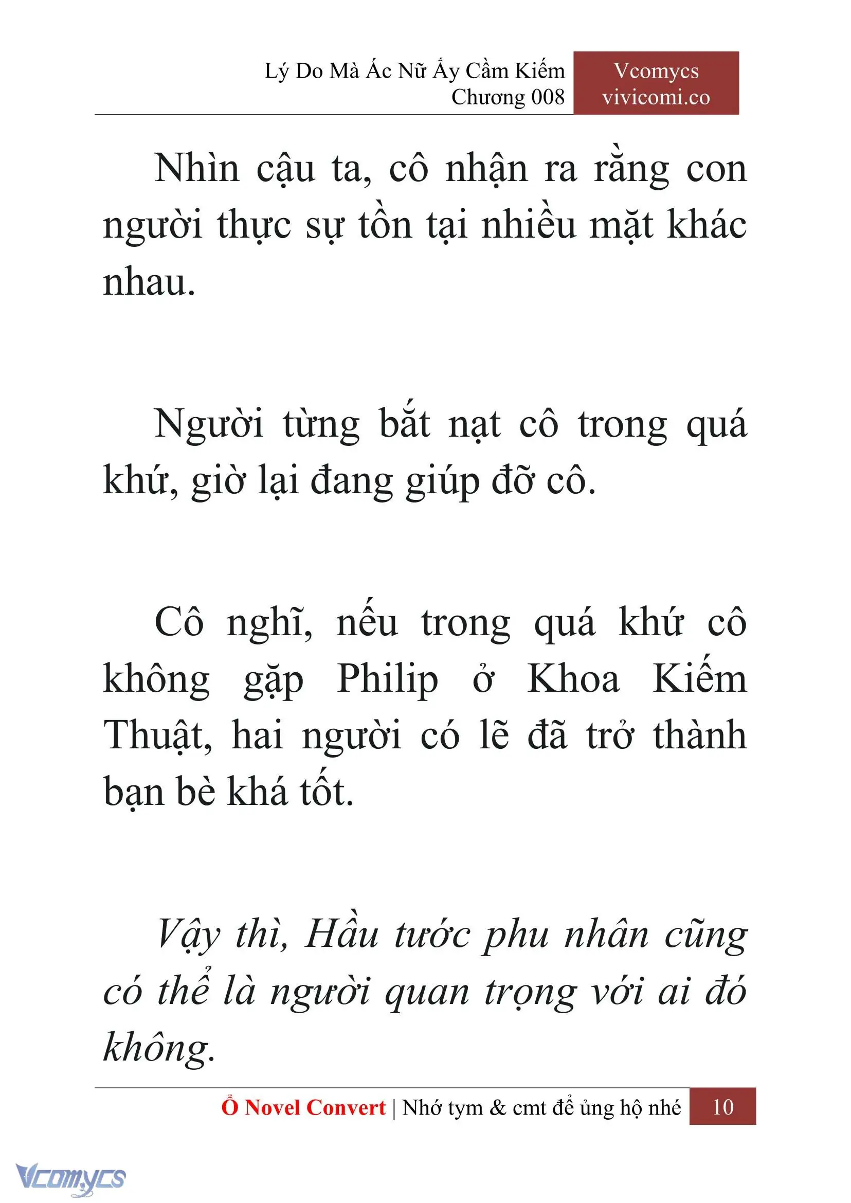 [Novel] Lý Do Mà Ác Nữ Ấy Cầm Kiếm Chapter 8 - Trang 13