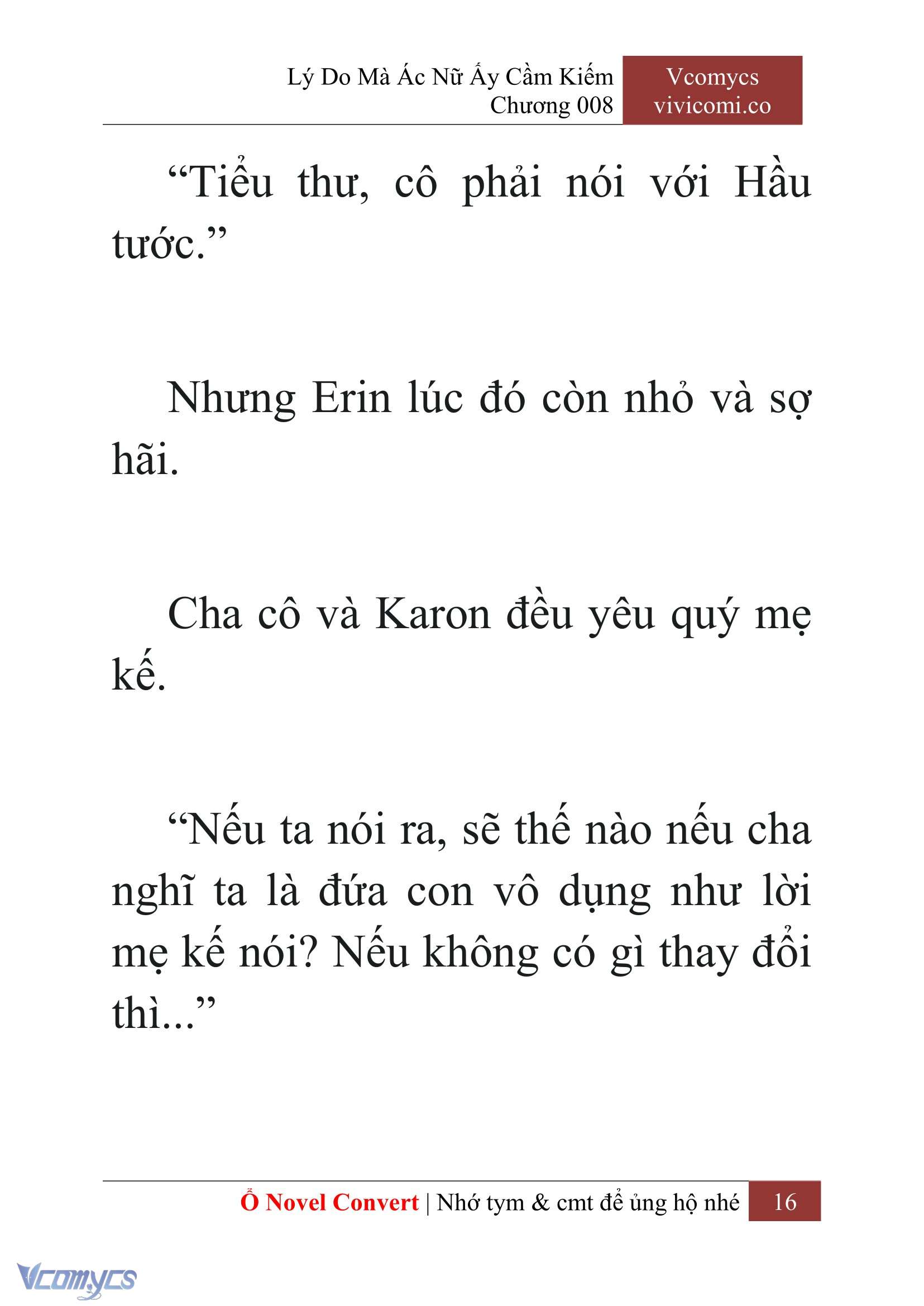 [Novel] Lý Do Mà Ác Nữ Ấy Cầm Kiếm Chapter 8 - Trang 19