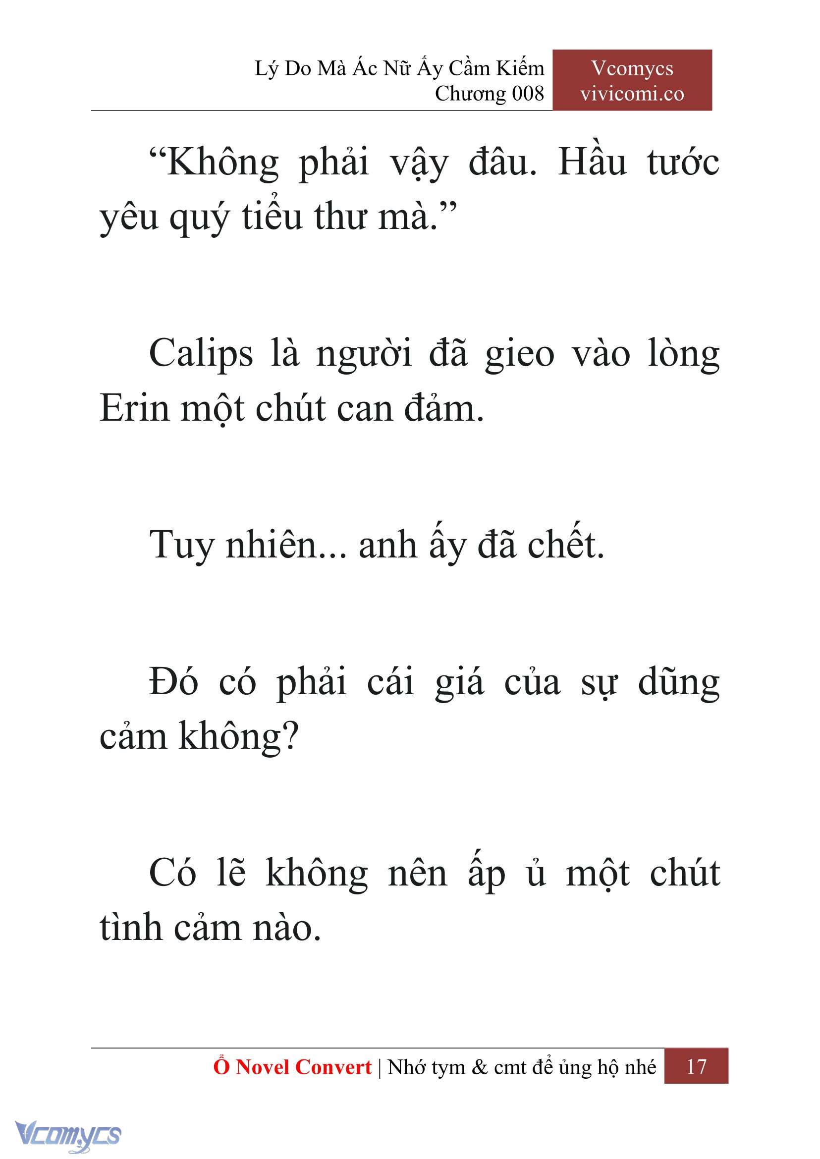 [Novel] Lý Do Mà Ác Nữ Ấy Cầm Kiếm Chapter 8 - Trang 20