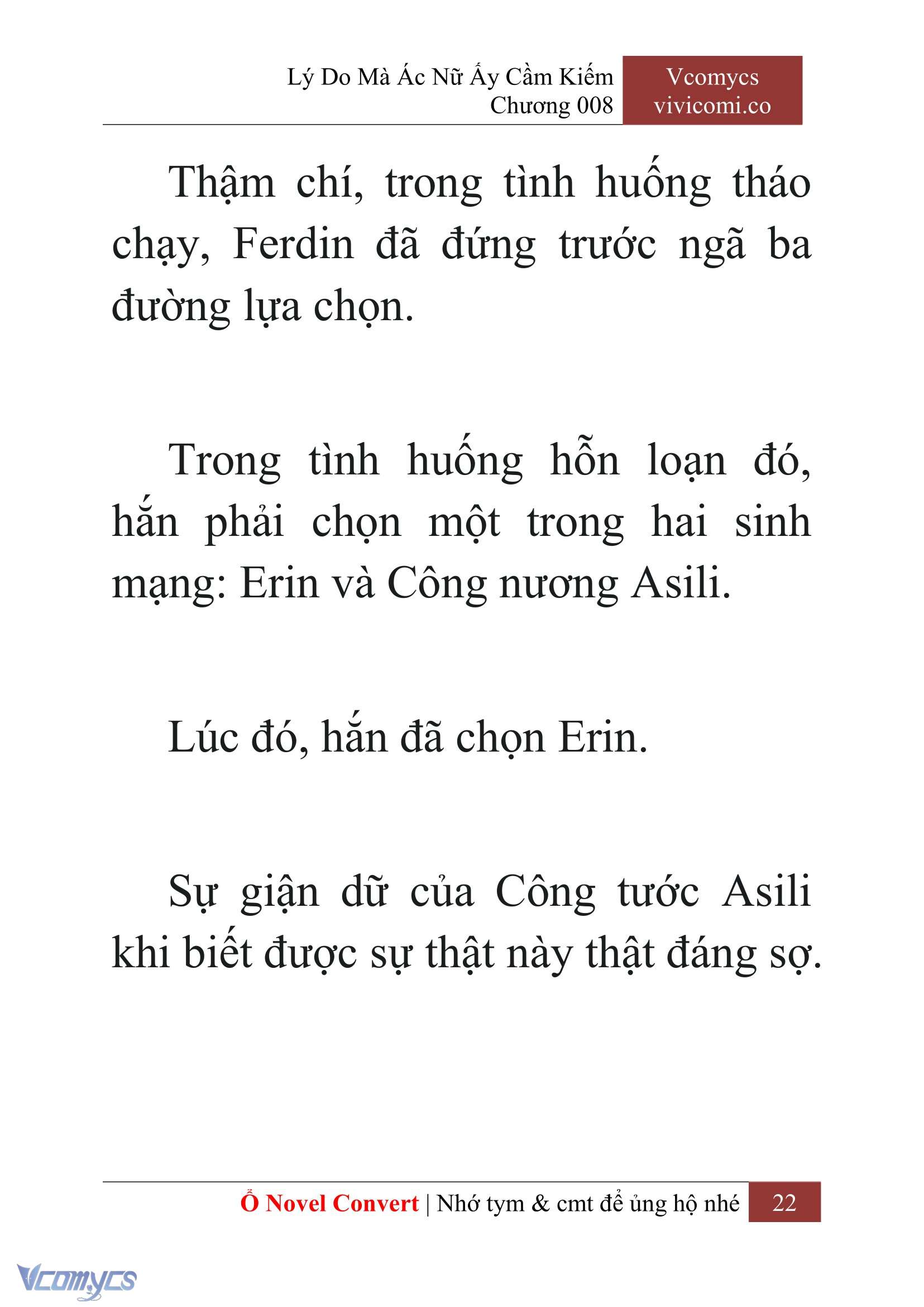 [Novel] Lý Do Mà Ác Nữ Ấy Cầm Kiếm Chapter 8 - Trang 25