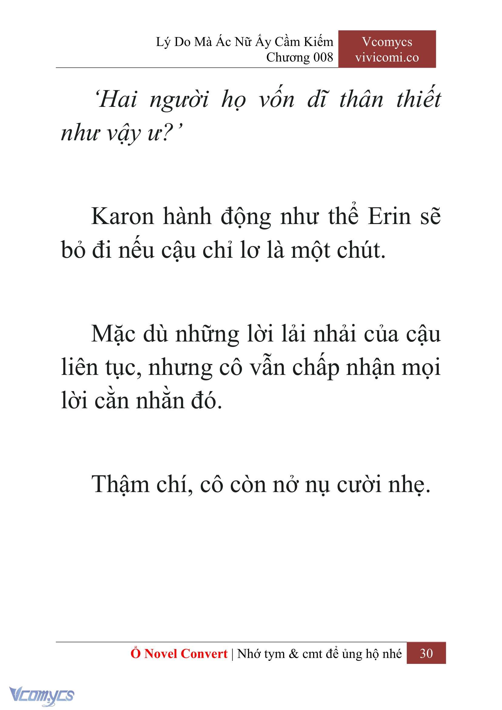 [Novel] Lý Do Mà Ác Nữ Ấy Cầm Kiếm Chapter 8 - Trang 33