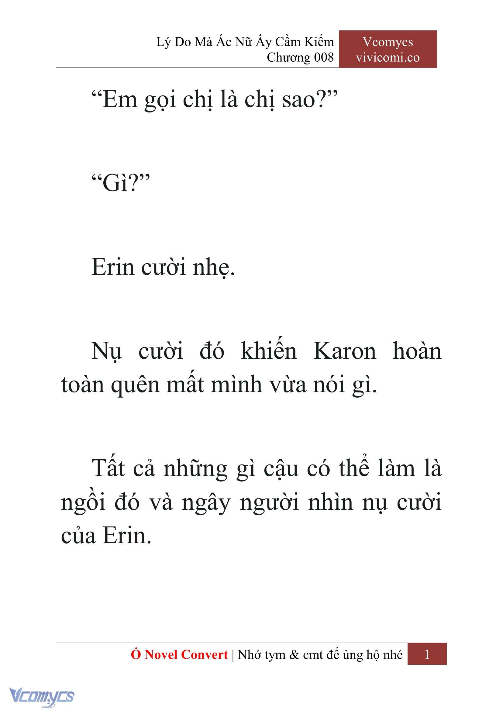 [Novel] Lý Do Mà Ác Nữ Ấy Cầm Kiếm Chapter 8 - Trang 4