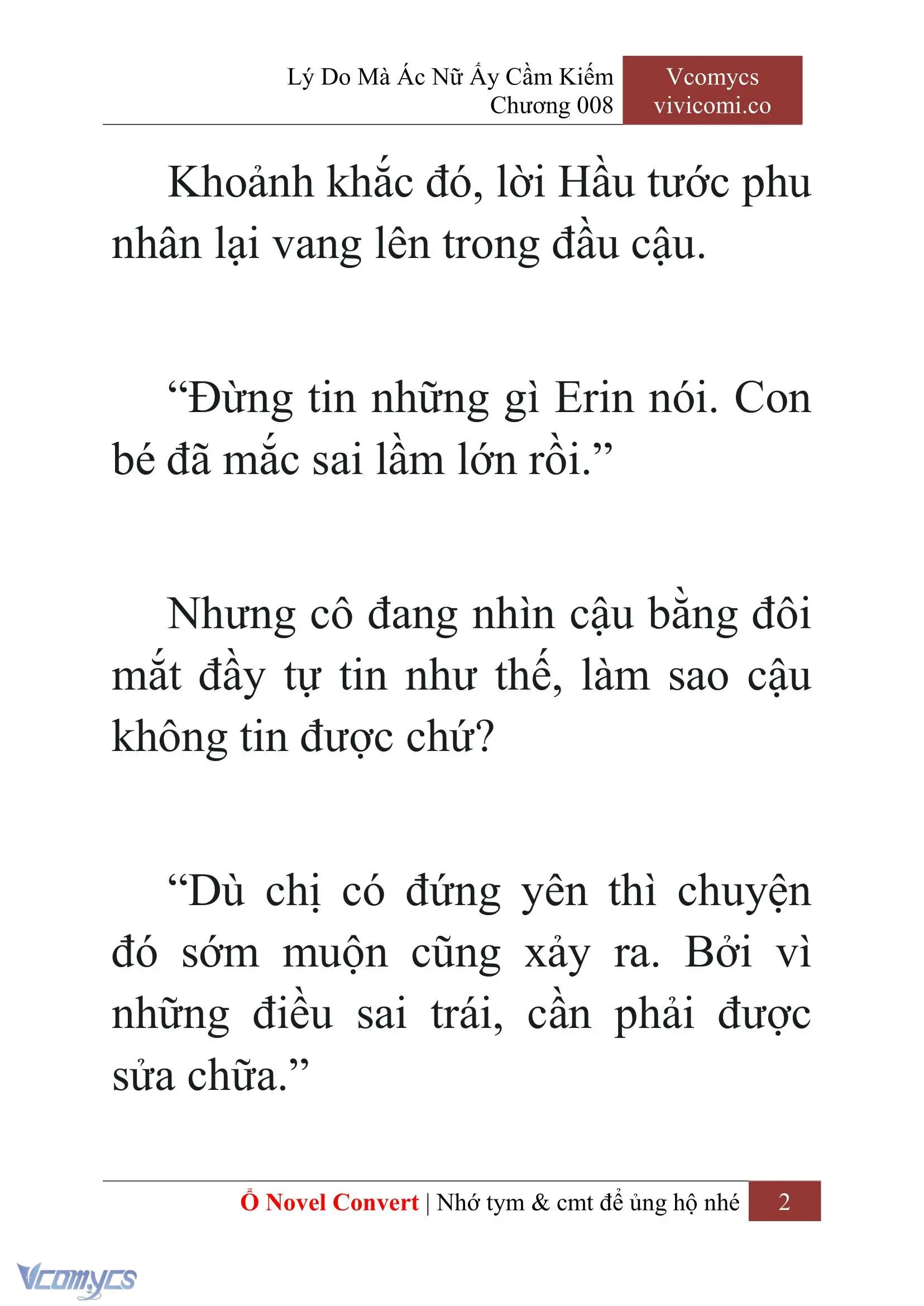 [Novel] Lý Do Mà Ác Nữ Ấy Cầm Kiếm Chapter 8 - Trang 5