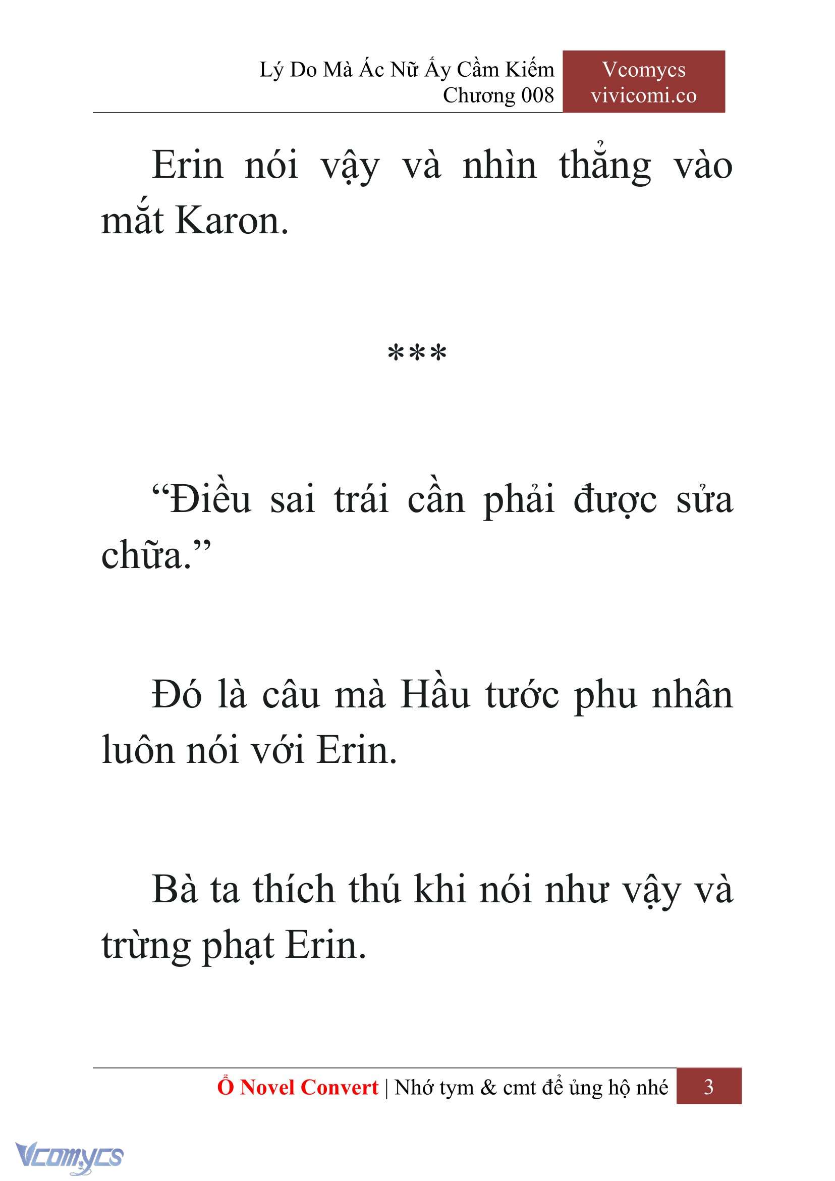 [Novel] Lý Do Mà Ác Nữ Ấy Cầm Kiếm Chapter 8 - Trang 6