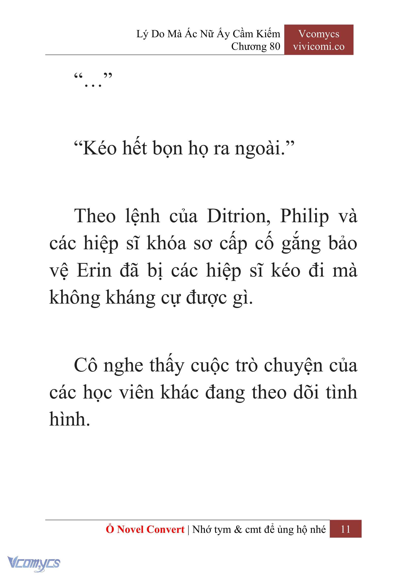 [Novel] Lý Do Mà Ác Nữ Ấy Cầm Kiếm Chapter 80 - Trang 14