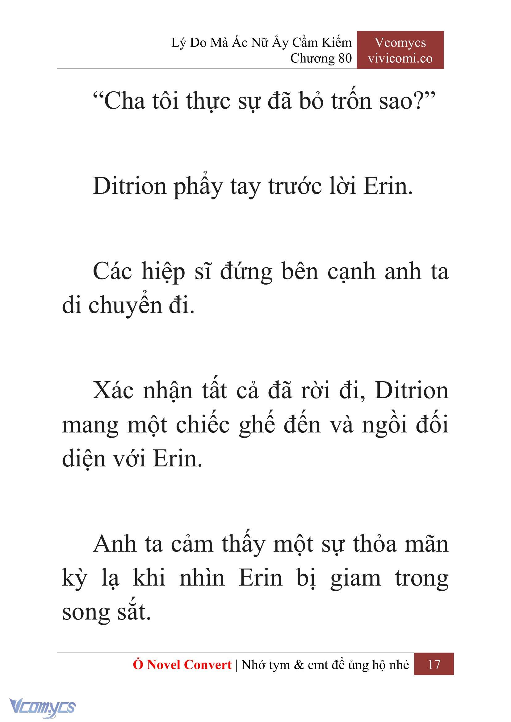 [Novel] Lý Do Mà Ác Nữ Ấy Cầm Kiếm Chapter 80 - Trang 20