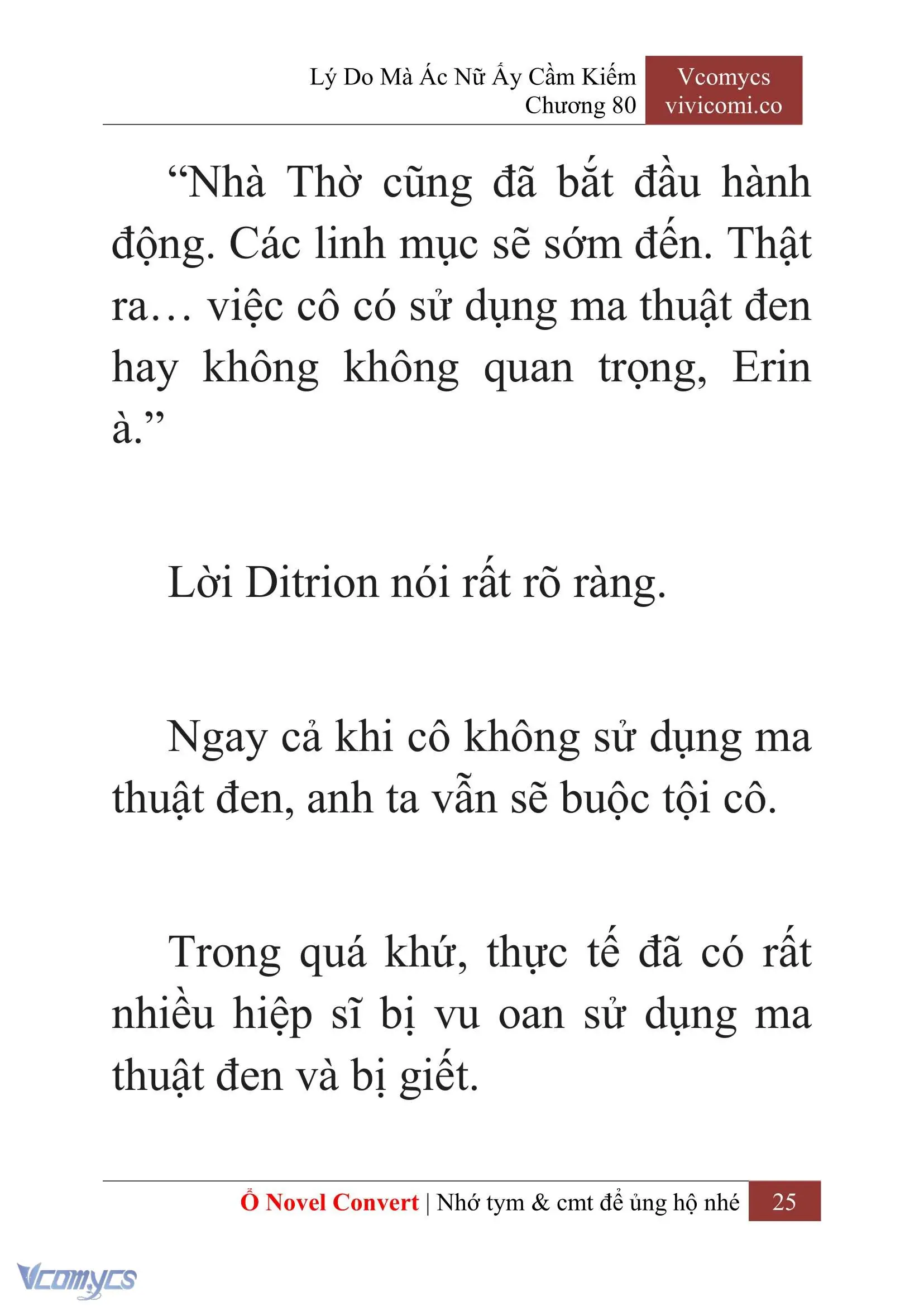 [Novel] Lý Do Mà Ác Nữ Ấy Cầm Kiếm Chapter 80 - Trang 28