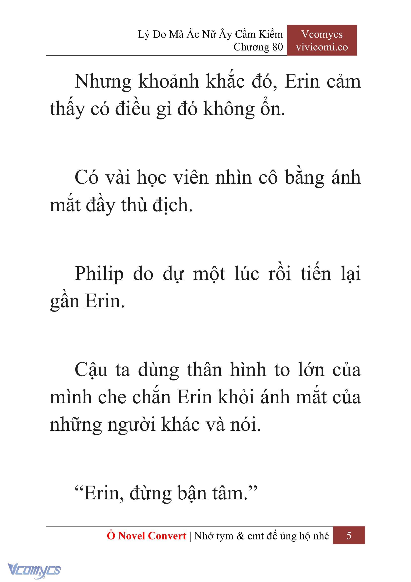 [Novel] Lý Do Mà Ác Nữ Ấy Cầm Kiếm Chapter 80 - Trang 8