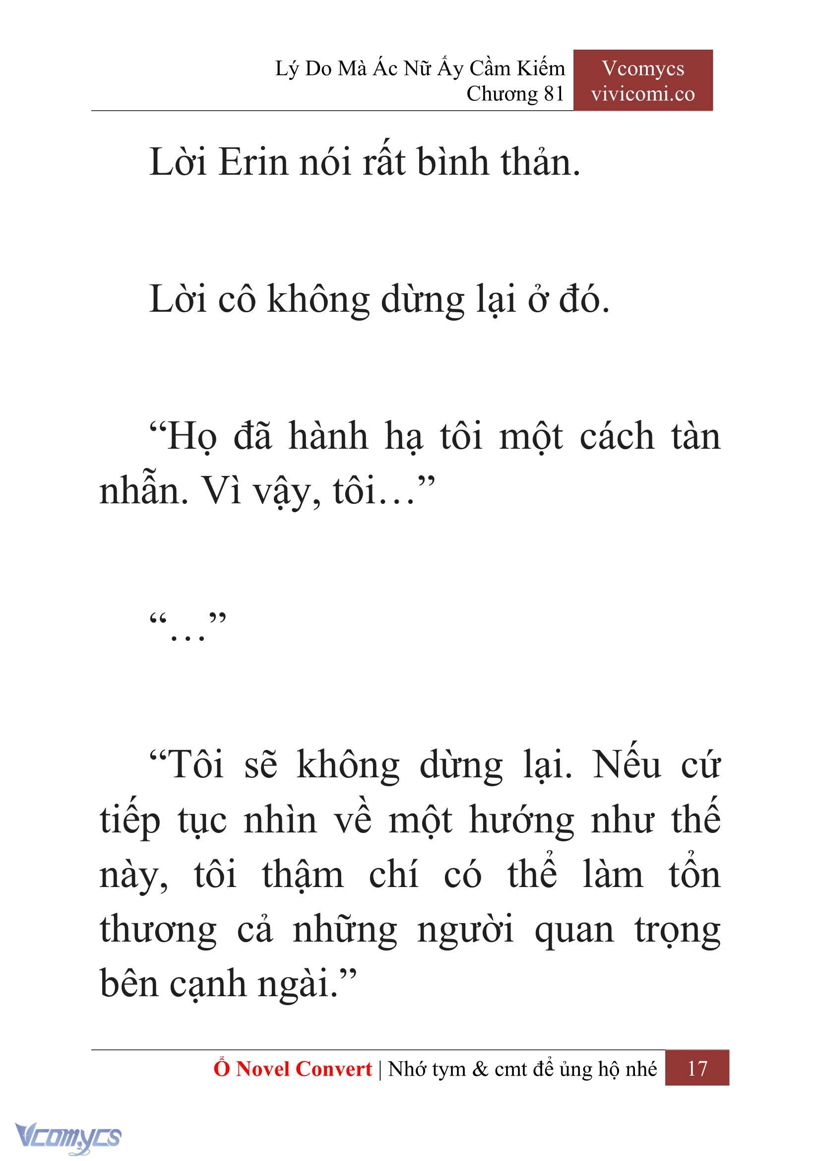 [Novel] Lý Do Mà Ác Nữ Ấy Cầm Kiếm Chapter 81 - Trang 20