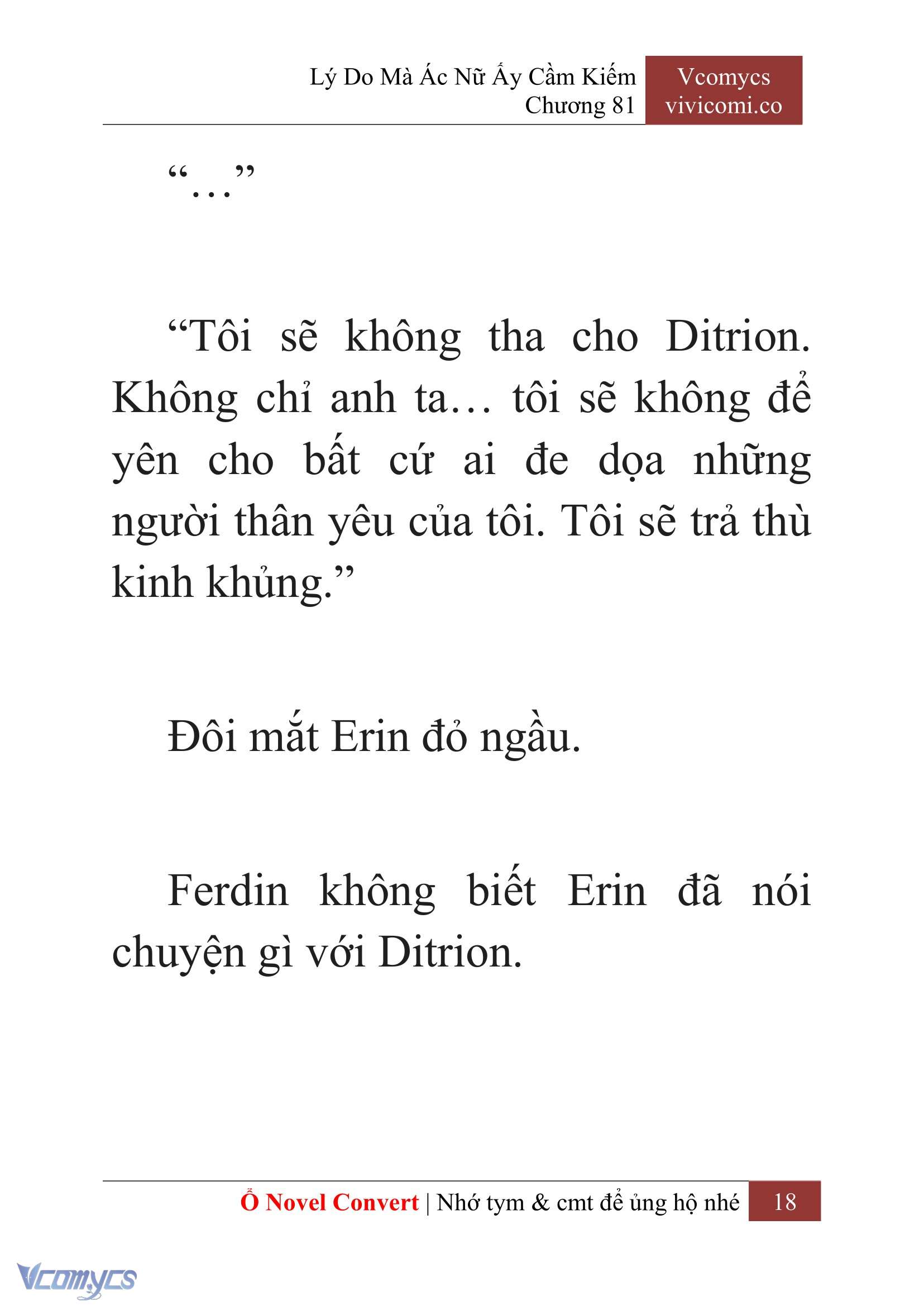 [Novel] Lý Do Mà Ác Nữ Ấy Cầm Kiếm Chapter 81 - Trang 21