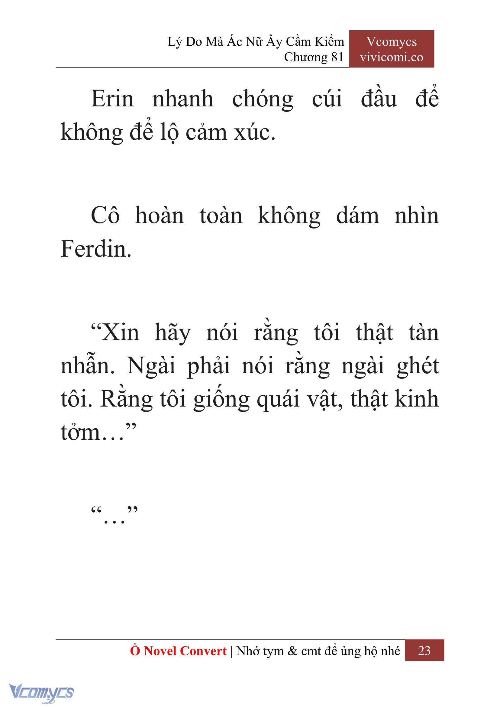 [Novel] Lý Do Mà Ác Nữ Ấy Cầm Kiếm Chapter 81 - Trang 26