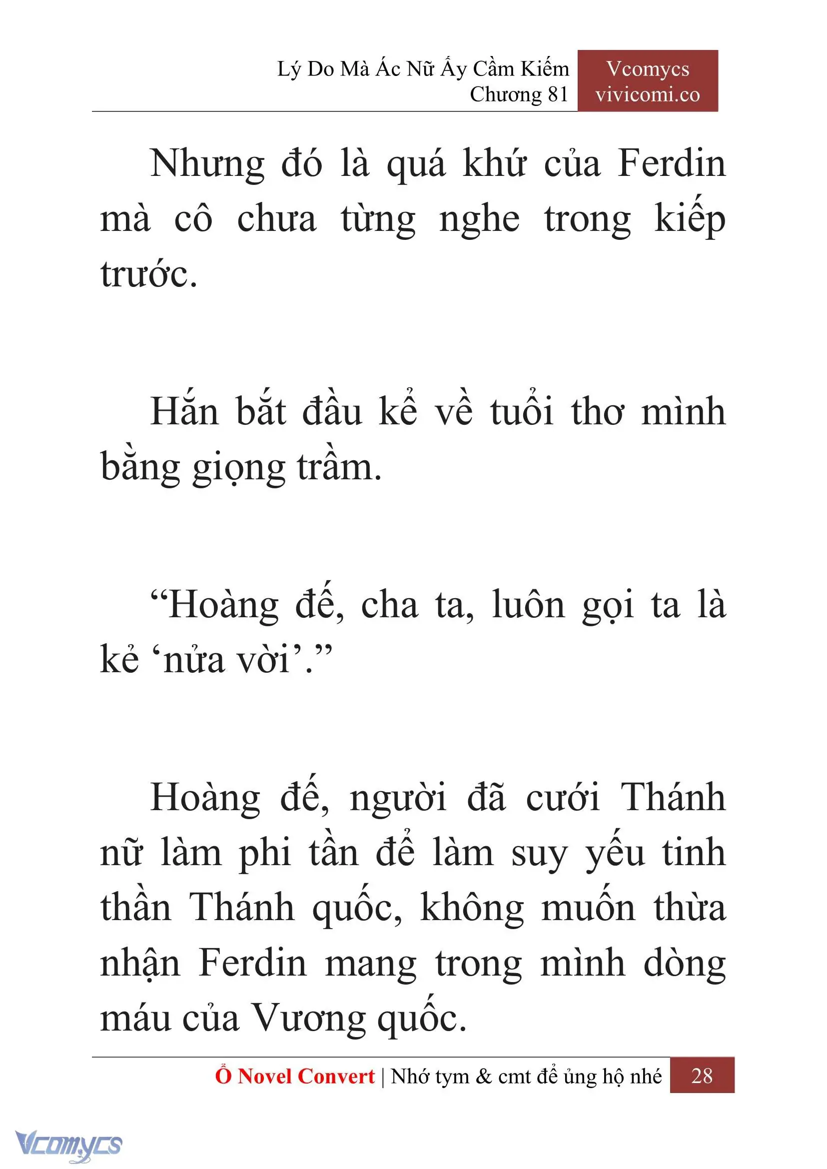 [Novel] Lý Do Mà Ác Nữ Ấy Cầm Kiếm Chapter 81 - Trang 31
