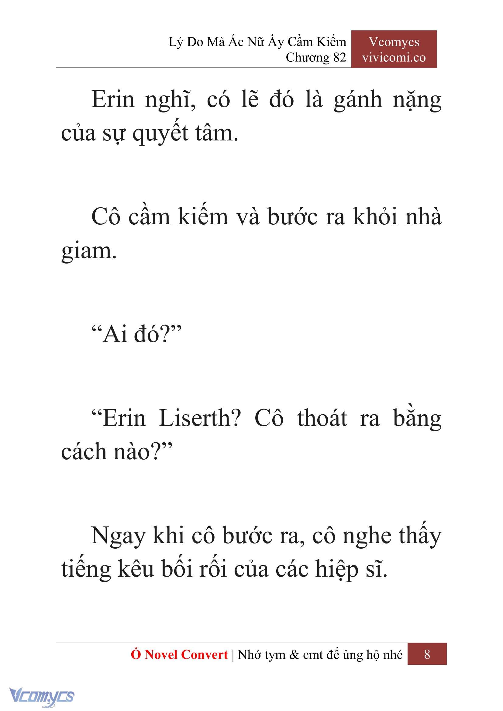[Novel] Lý Do Mà Ác Nữ Ấy Cầm Kiếm Chapter 82 - Trang 11