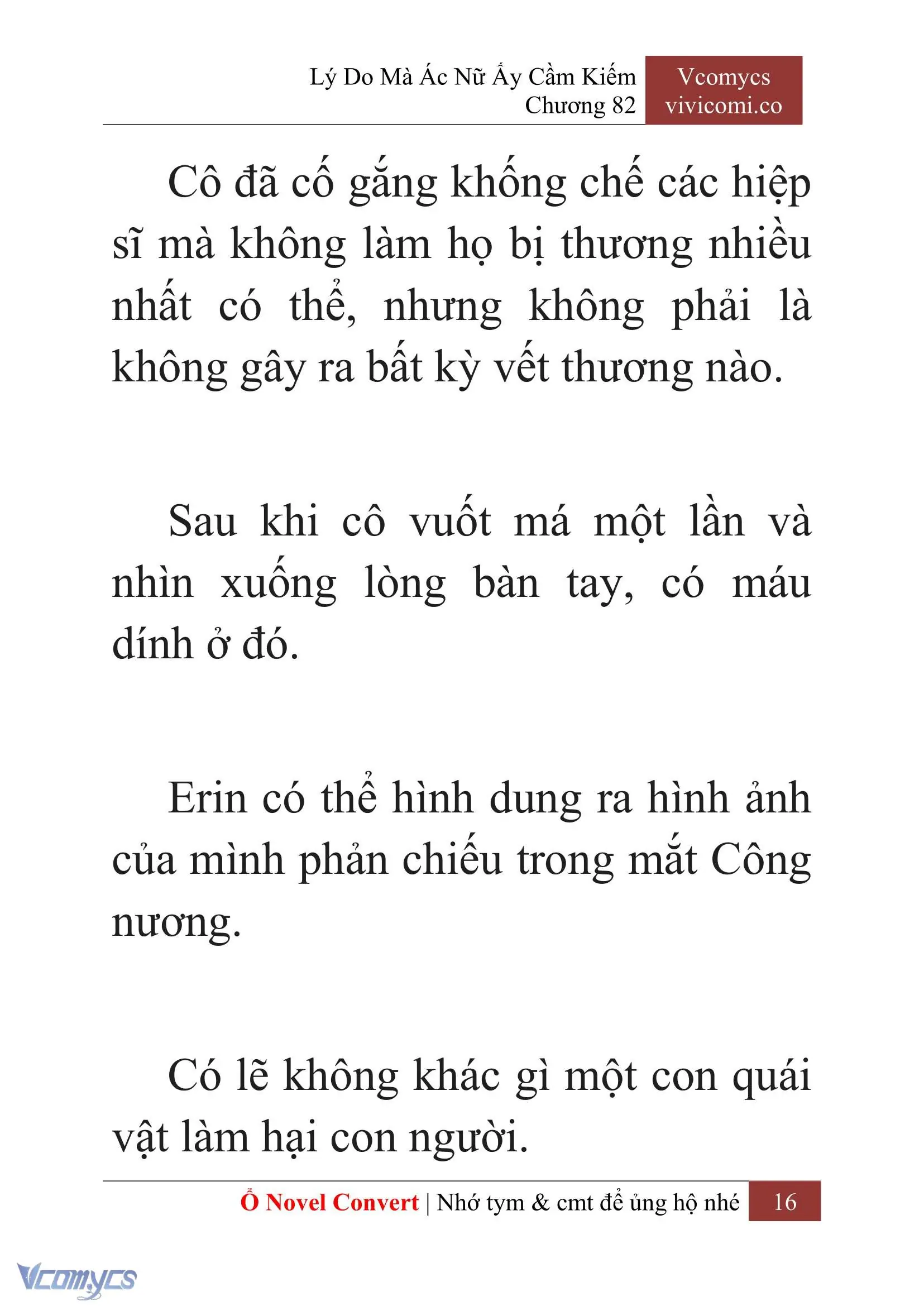 [Novel] Lý Do Mà Ác Nữ Ấy Cầm Kiếm Chapter 82 - Trang 19