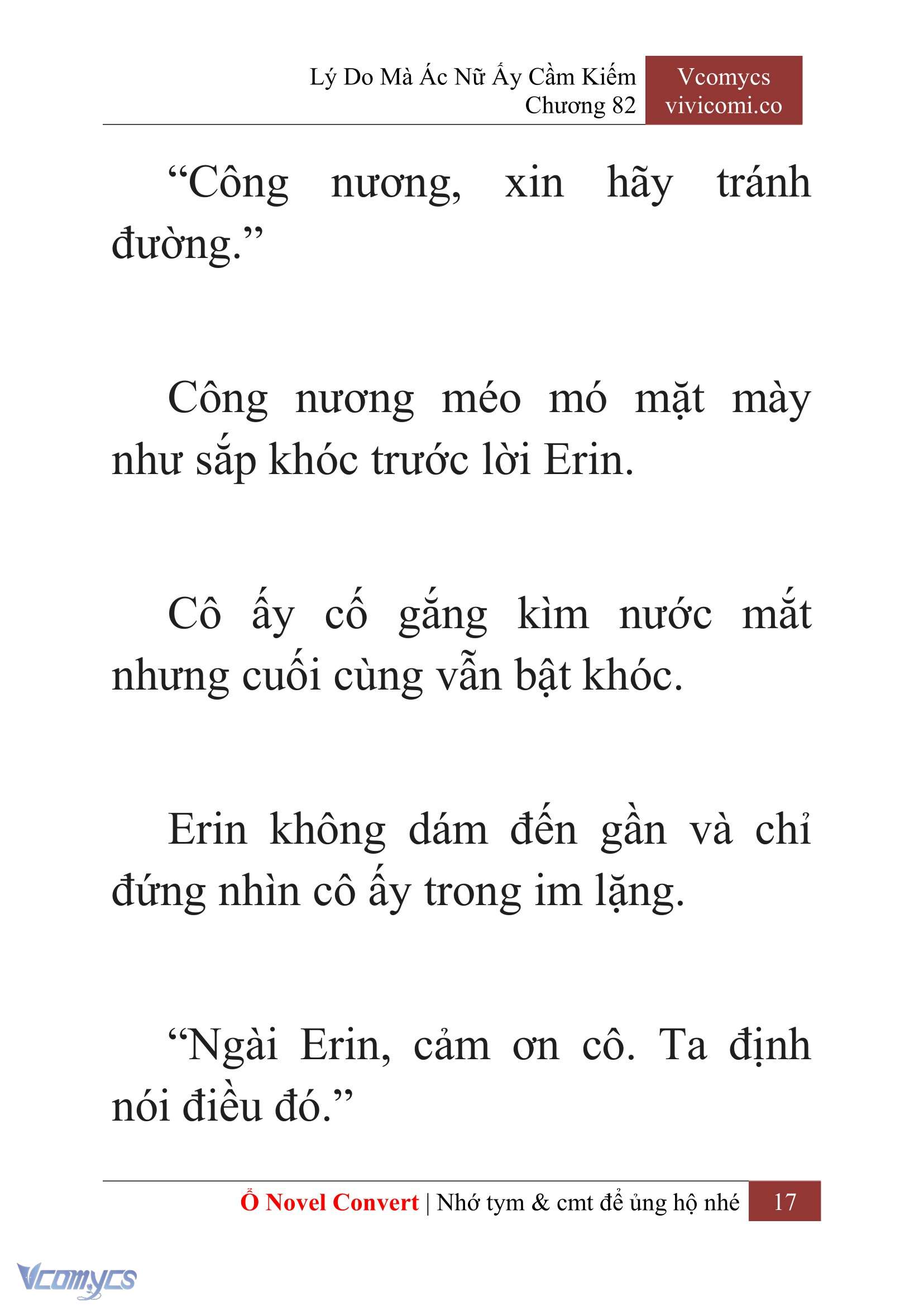 [Novel] Lý Do Mà Ác Nữ Ấy Cầm Kiếm Chapter 82 - Trang 20