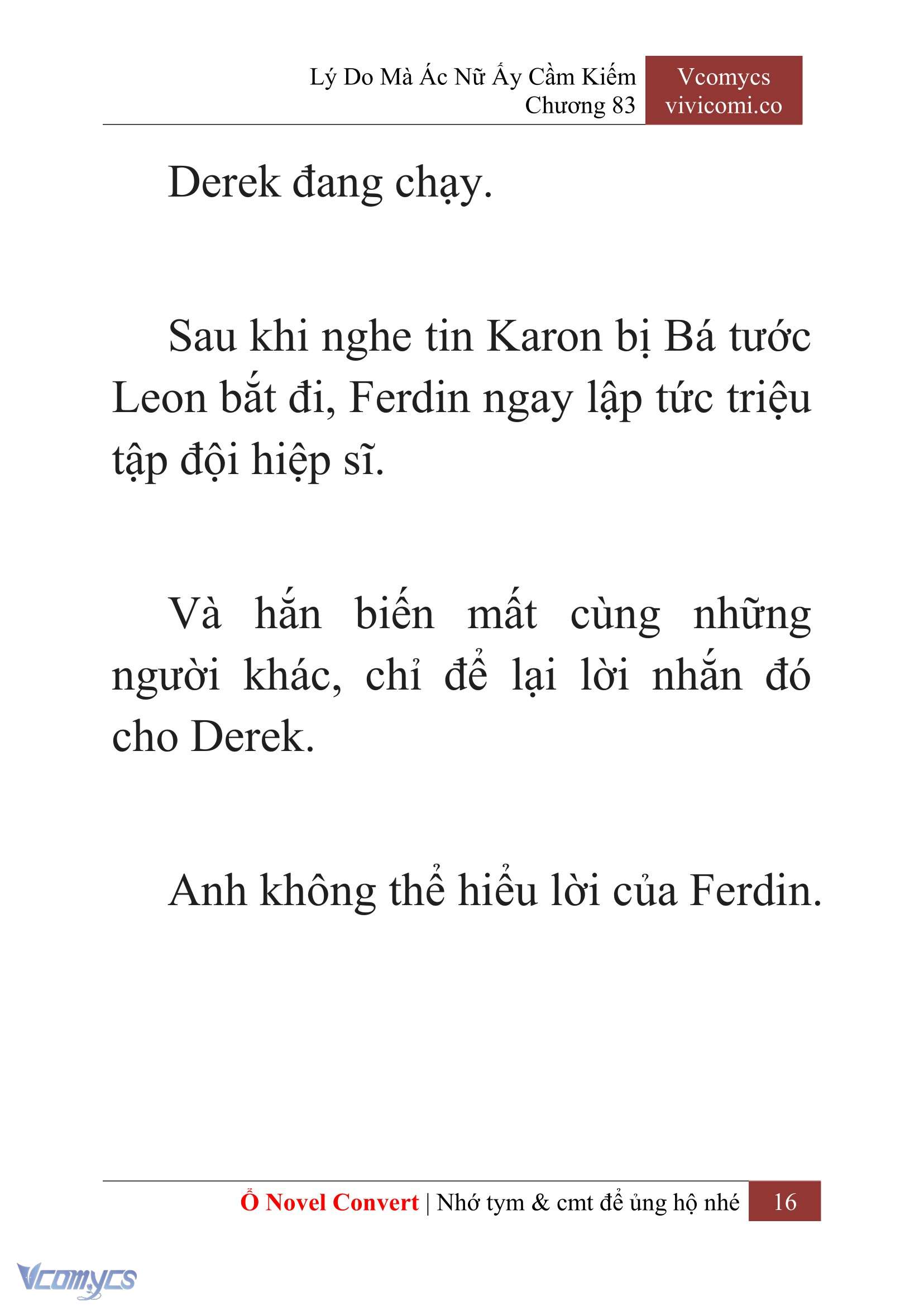 [Novel] Lý Do Mà Ác Nữ Ấy Cầm Kiếm Chapter 83 - Trang 19
