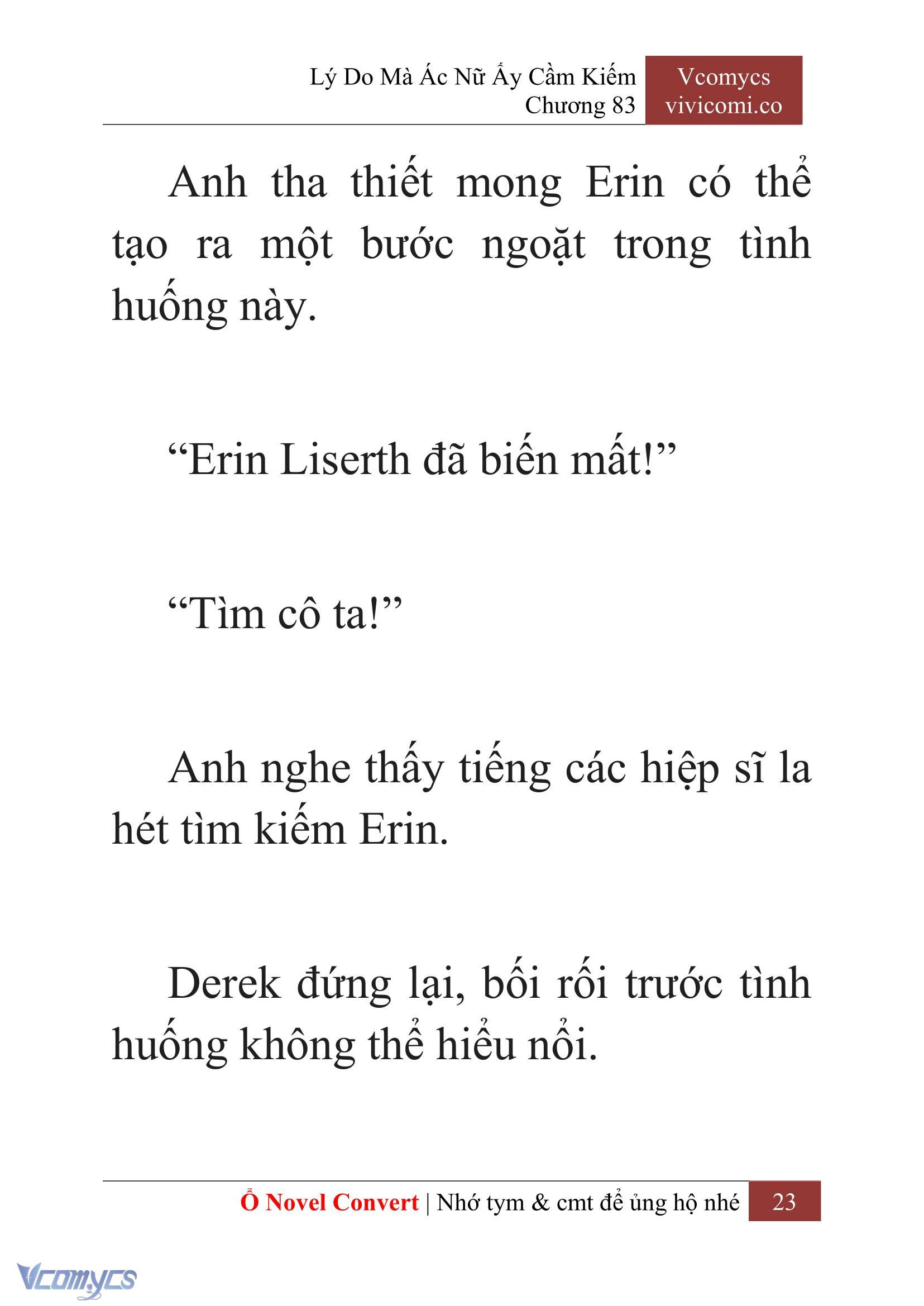 [Novel] Lý Do Mà Ác Nữ Ấy Cầm Kiếm Chapter 83 - Trang 26