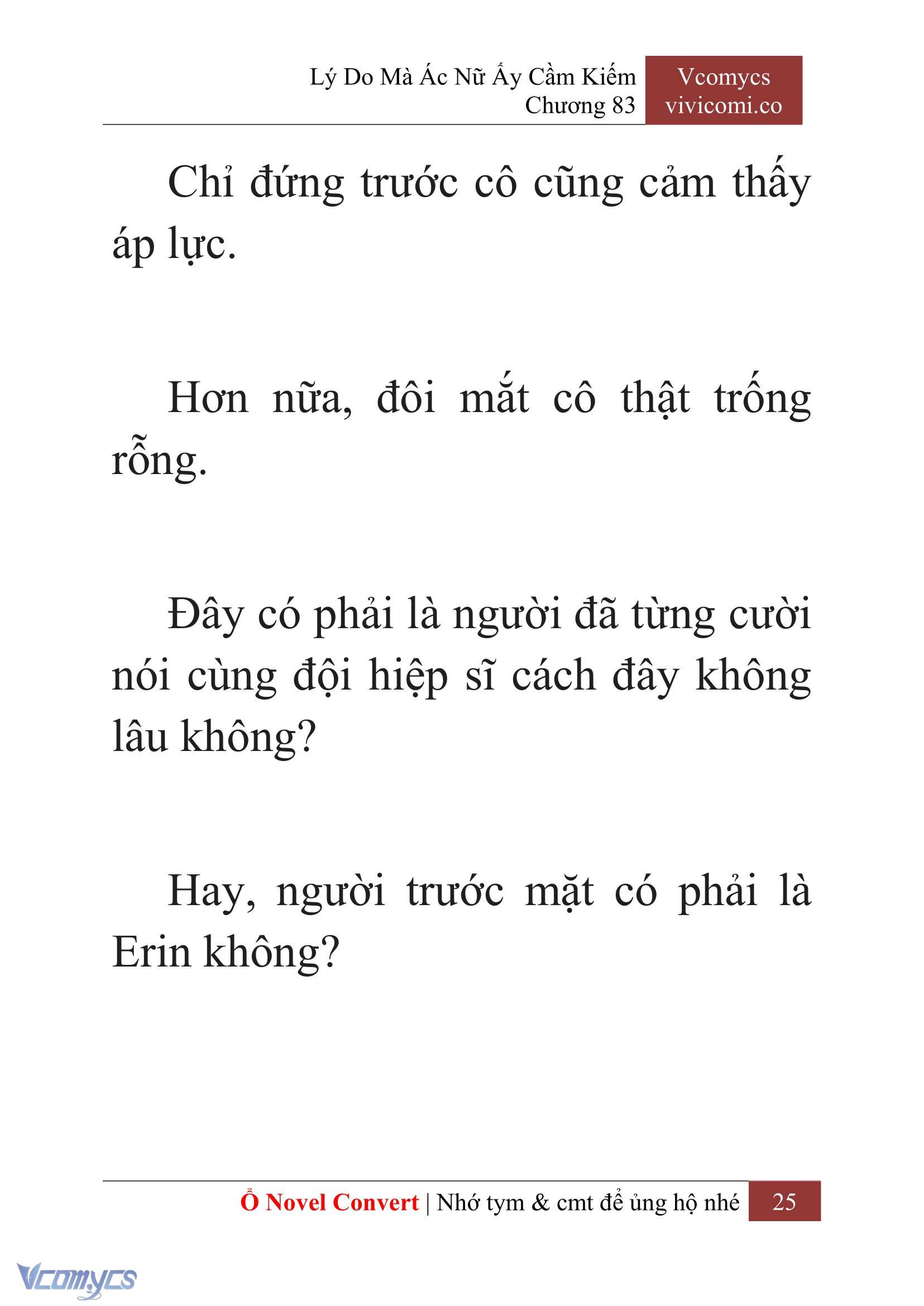 [Novel] Lý Do Mà Ác Nữ Ấy Cầm Kiếm Chapter 83 - Trang 28