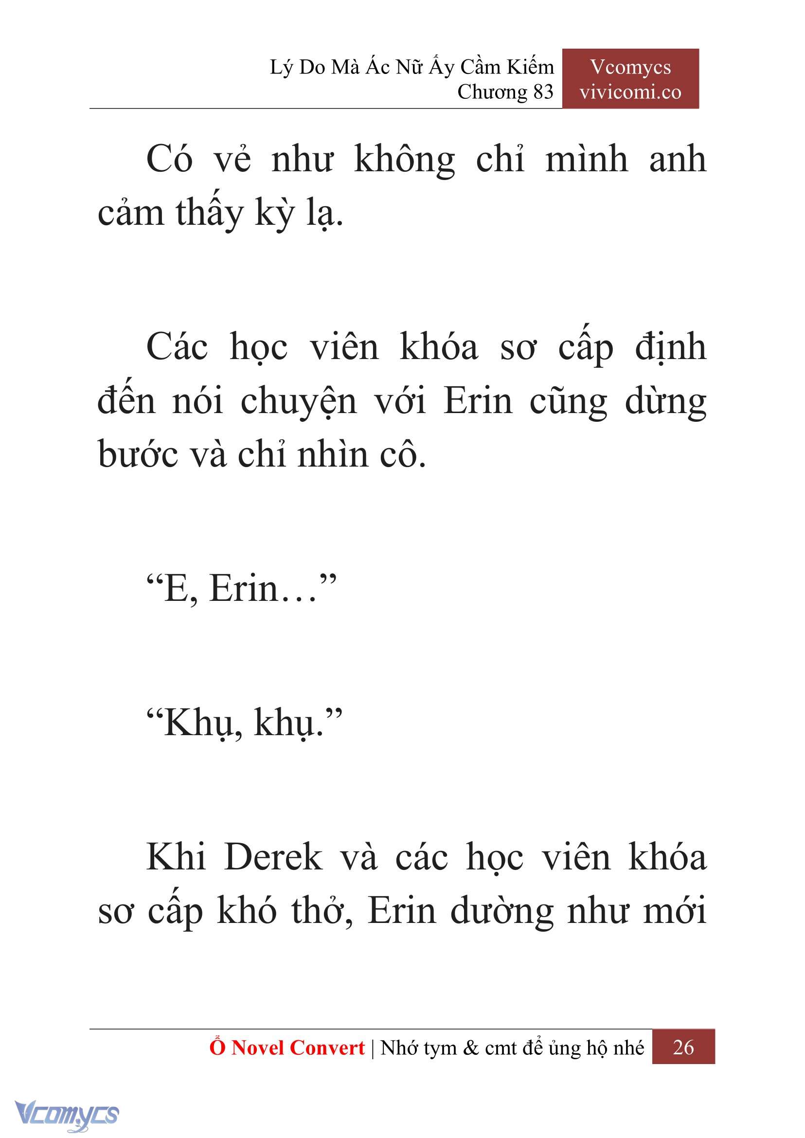 [Novel] Lý Do Mà Ác Nữ Ấy Cầm Kiếm Chapter 83 - Trang 29