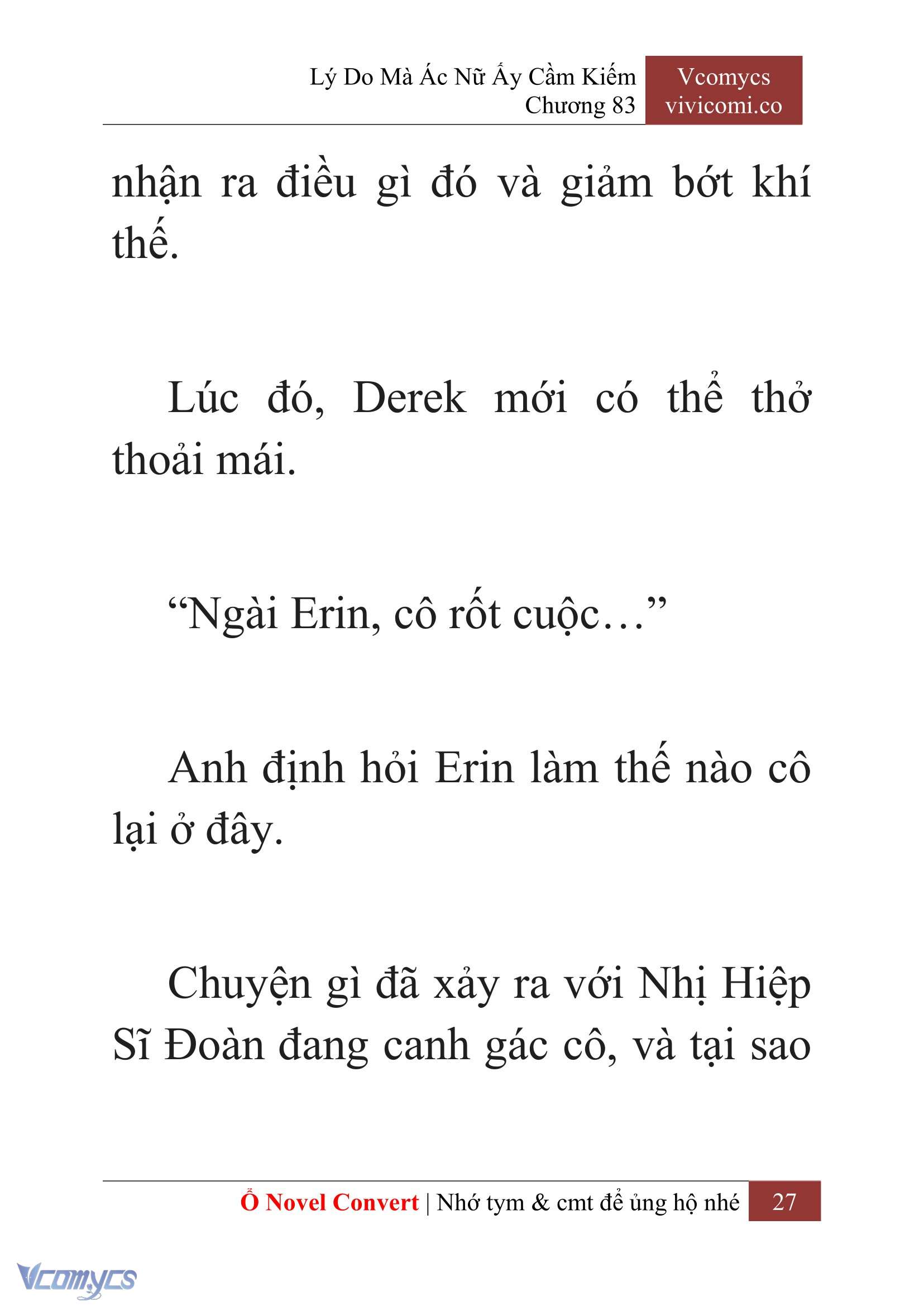 [Novel] Lý Do Mà Ác Nữ Ấy Cầm Kiếm Chapter 83 - Trang 30