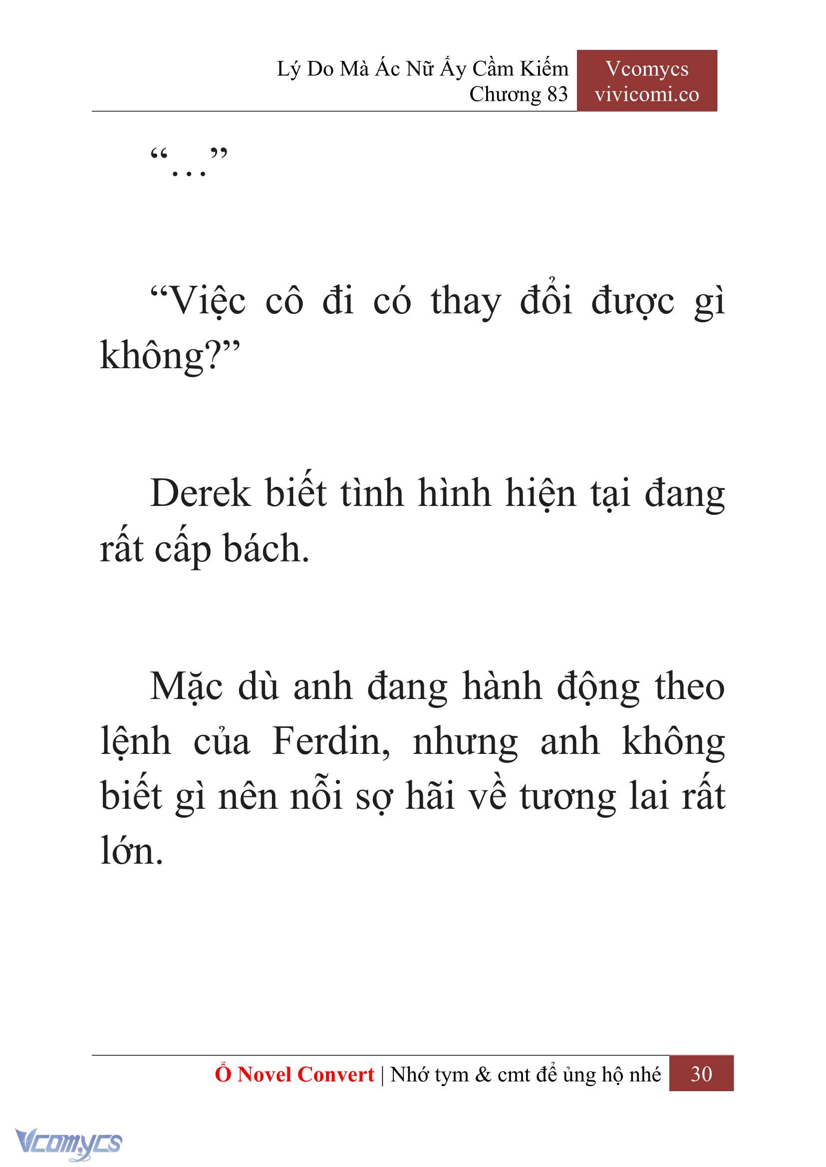[Novel] Lý Do Mà Ác Nữ Ấy Cầm Kiếm Chapter 83 - Trang 33