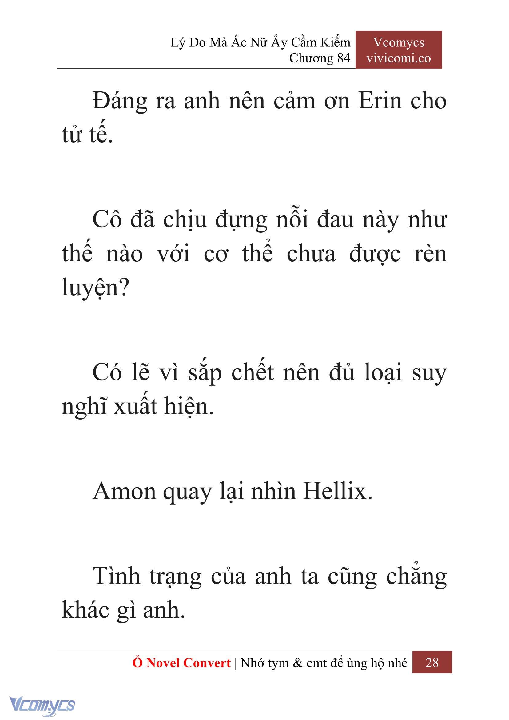 [Novel] Lý Do Mà Ác Nữ Ấy Cầm Kiếm Chapter 84 - Trang 31