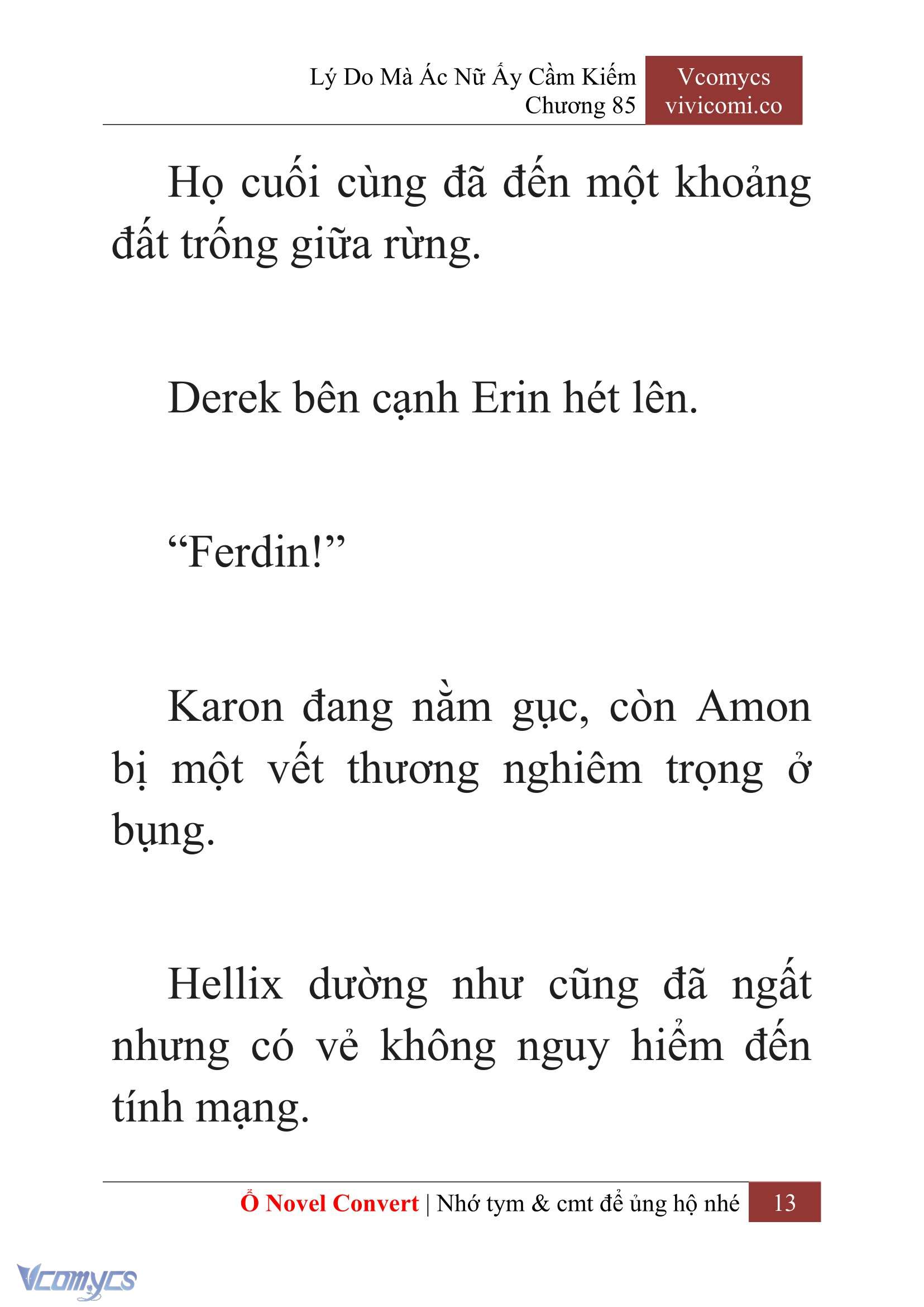 [Novel] Lý Do Mà Ác Nữ Ấy Cầm Kiếm Chapter 85 - Trang 15