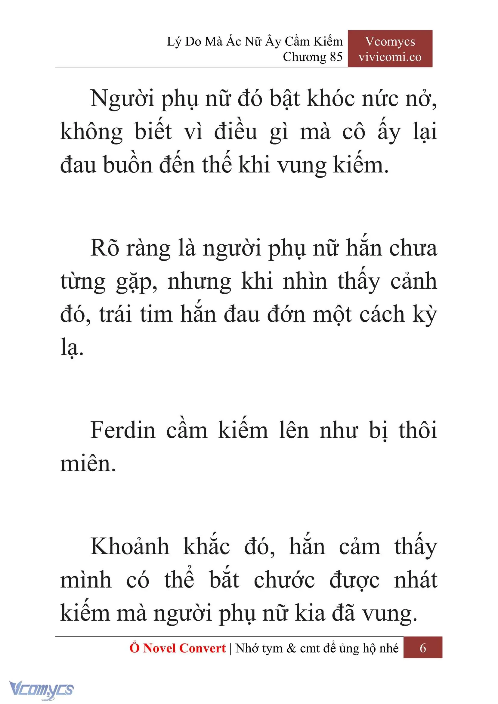 [Novel] Lý Do Mà Ác Nữ Ấy Cầm Kiếm Chapter 85 - Trang 8
