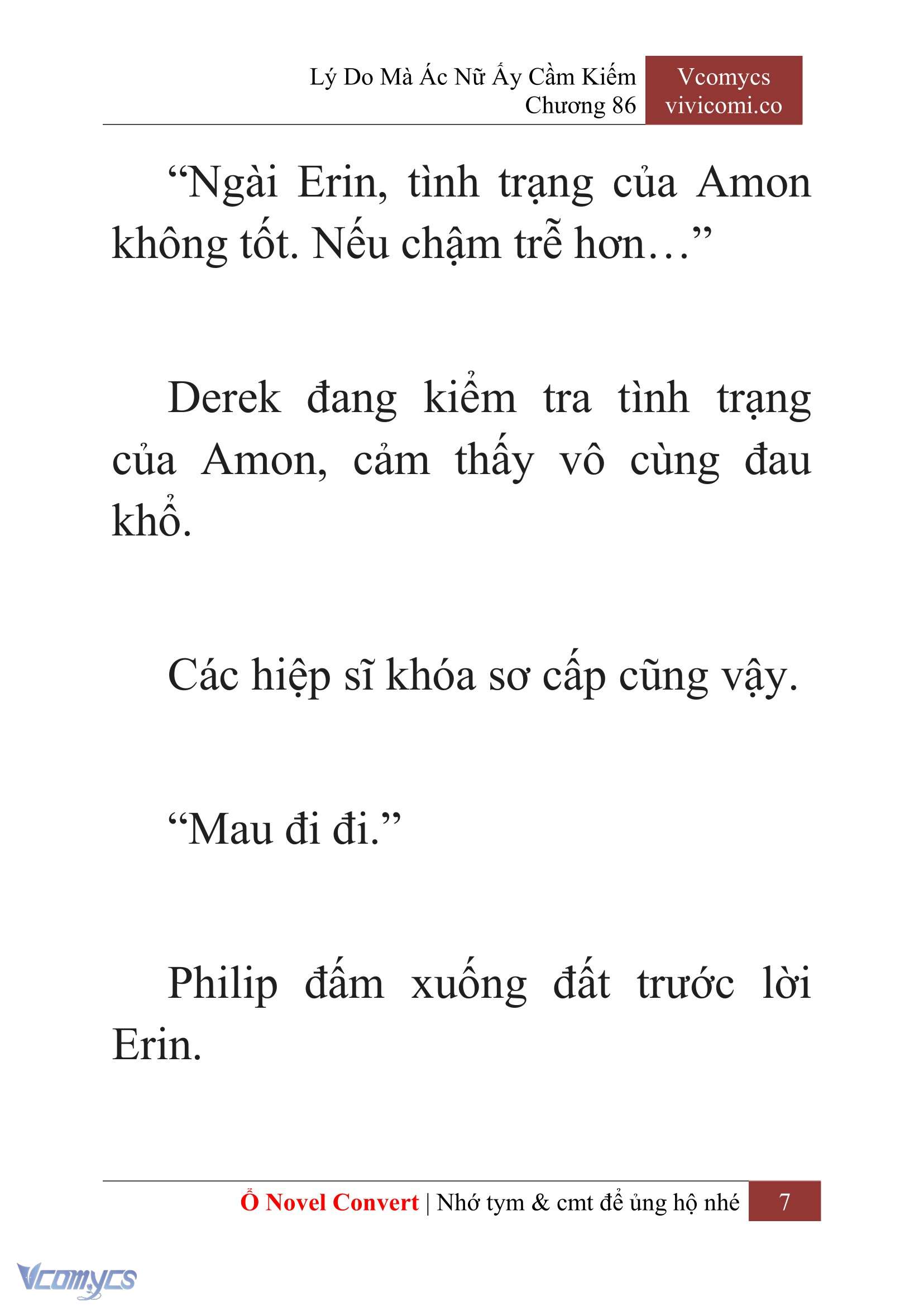 [Novel] Lý Do Mà Ác Nữ Ấy Cầm Kiếm Chapter 86 - Trang 10