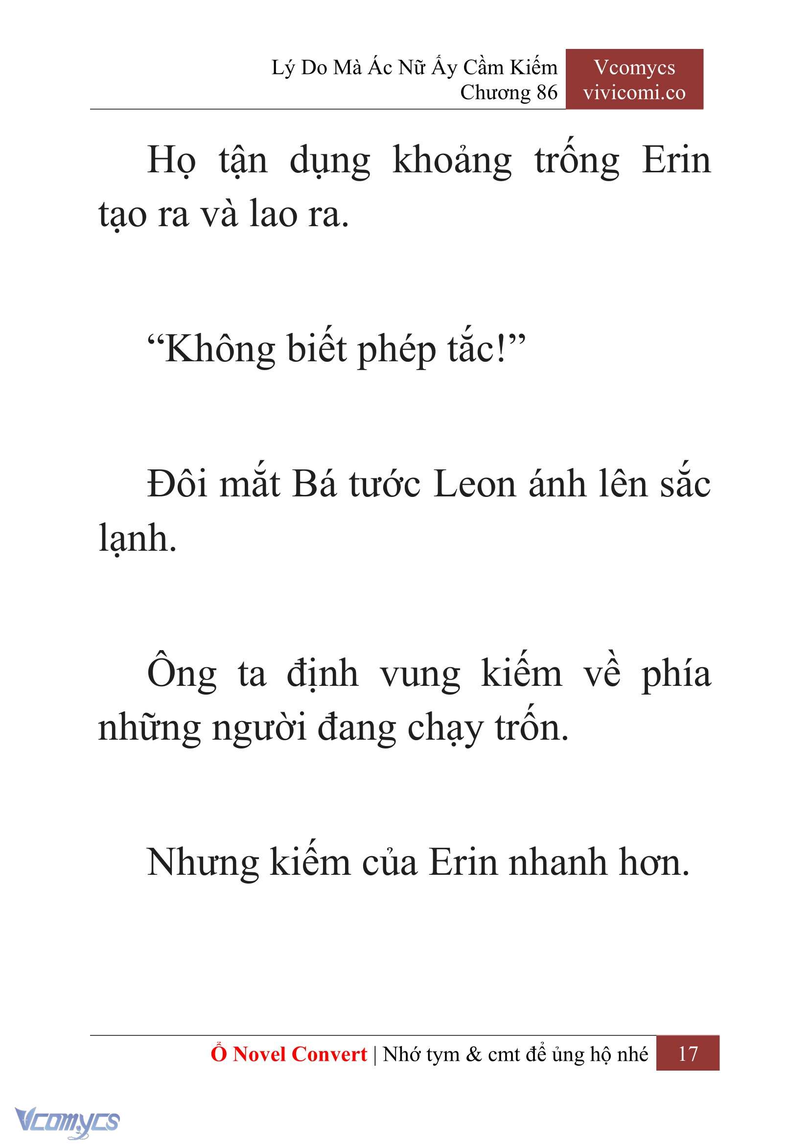 [Novel] Lý Do Mà Ác Nữ Ấy Cầm Kiếm Chapter 86 - Trang 20