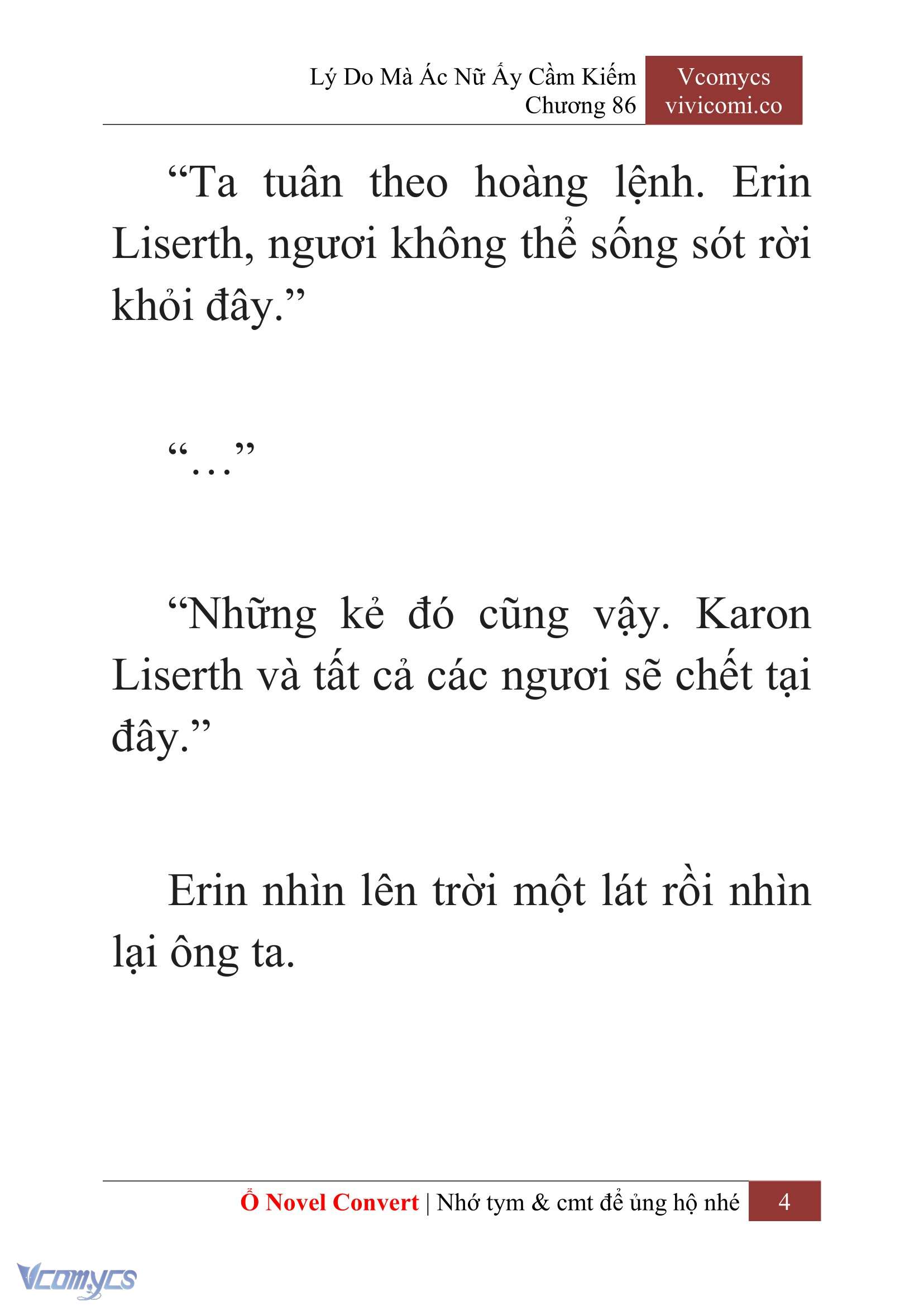 [Novel] Lý Do Mà Ác Nữ Ấy Cầm Kiếm Chapter 86 - Trang 7