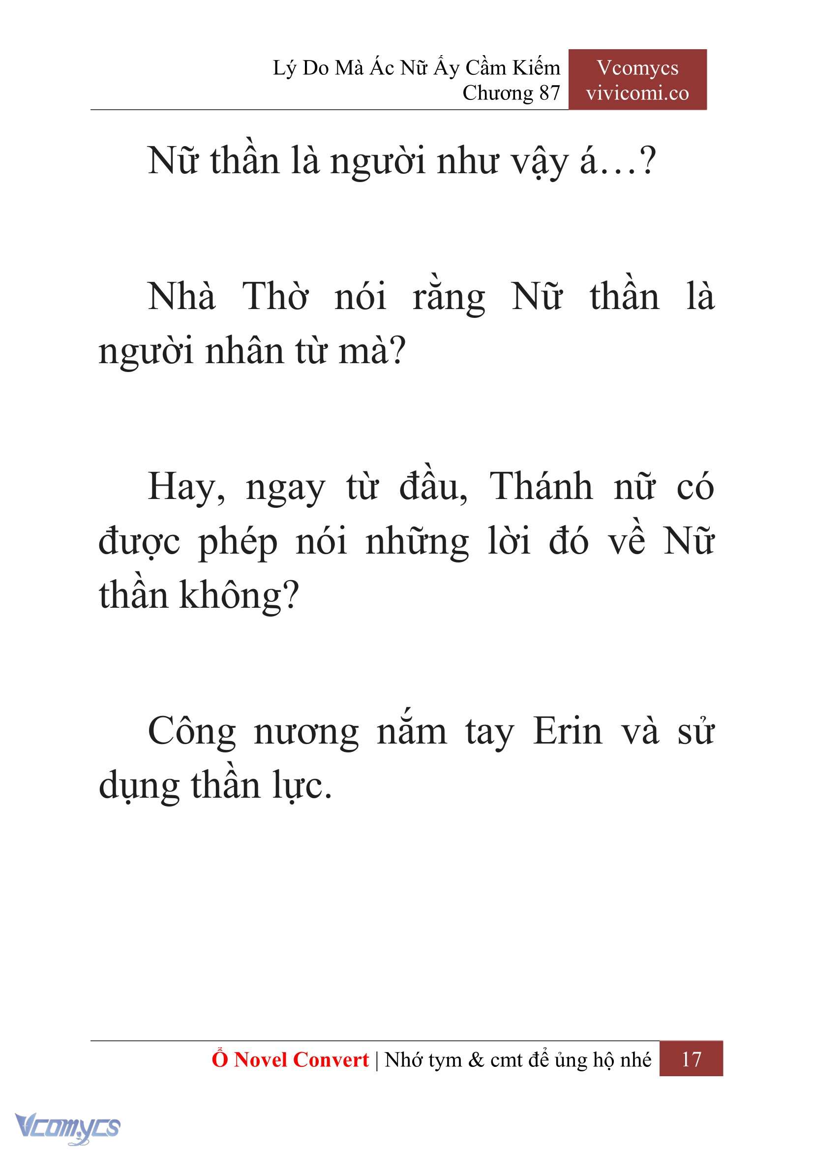 [Novel] Lý Do Mà Ác Nữ Ấy Cầm Kiếm Chapter 87 - Trang 20