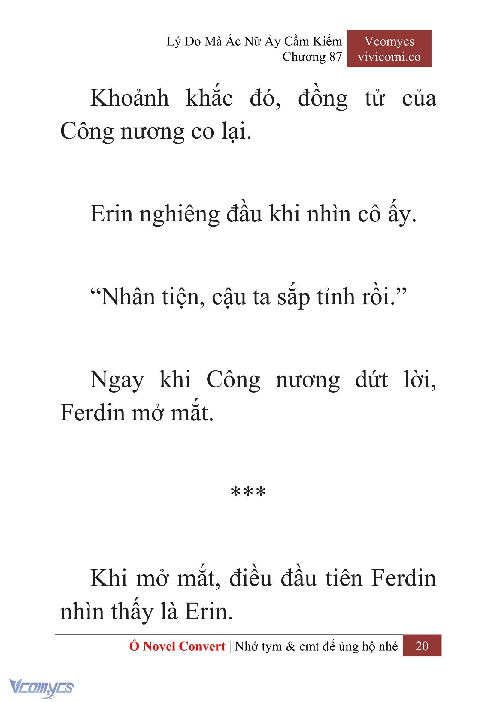 [Novel] Lý Do Mà Ác Nữ Ấy Cầm Kiếm Chapter 87 - Trang 23
