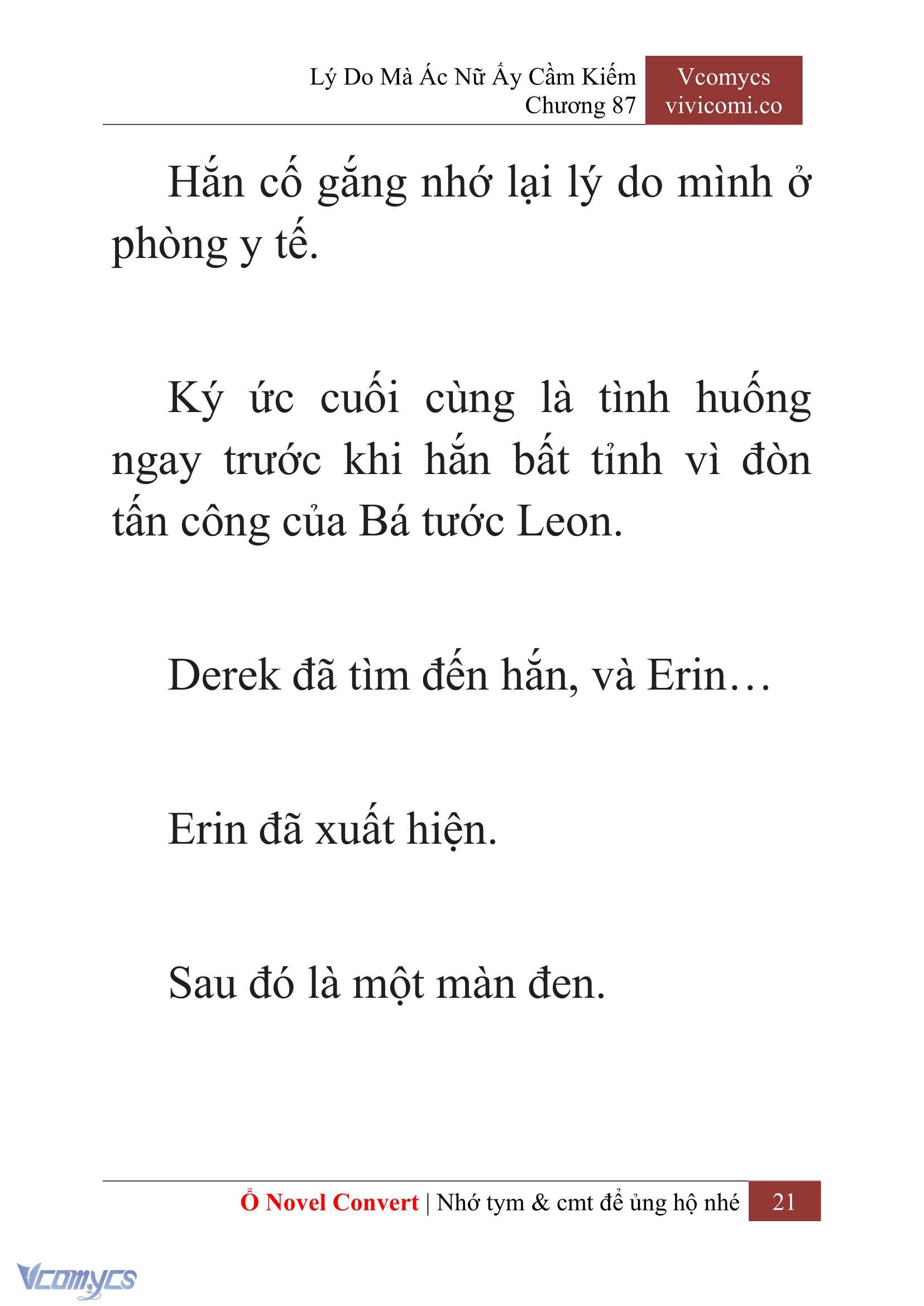[Novel] Lý Do Mà Ác Nữ Ấy Cầm Kiếm Chapter 87 - Trang 24